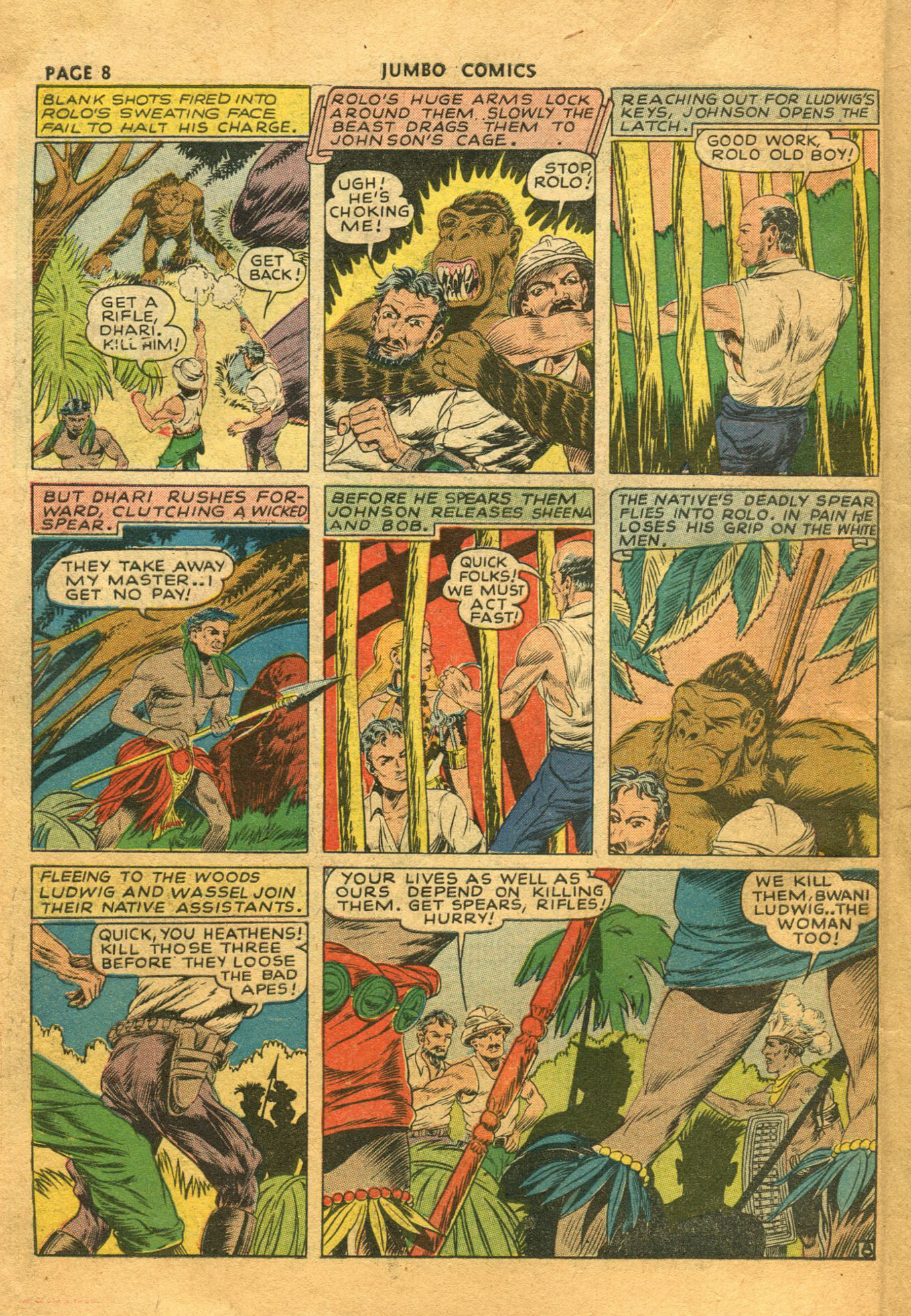 Read online Jumbo Comics comic -  Issue #35 - 11