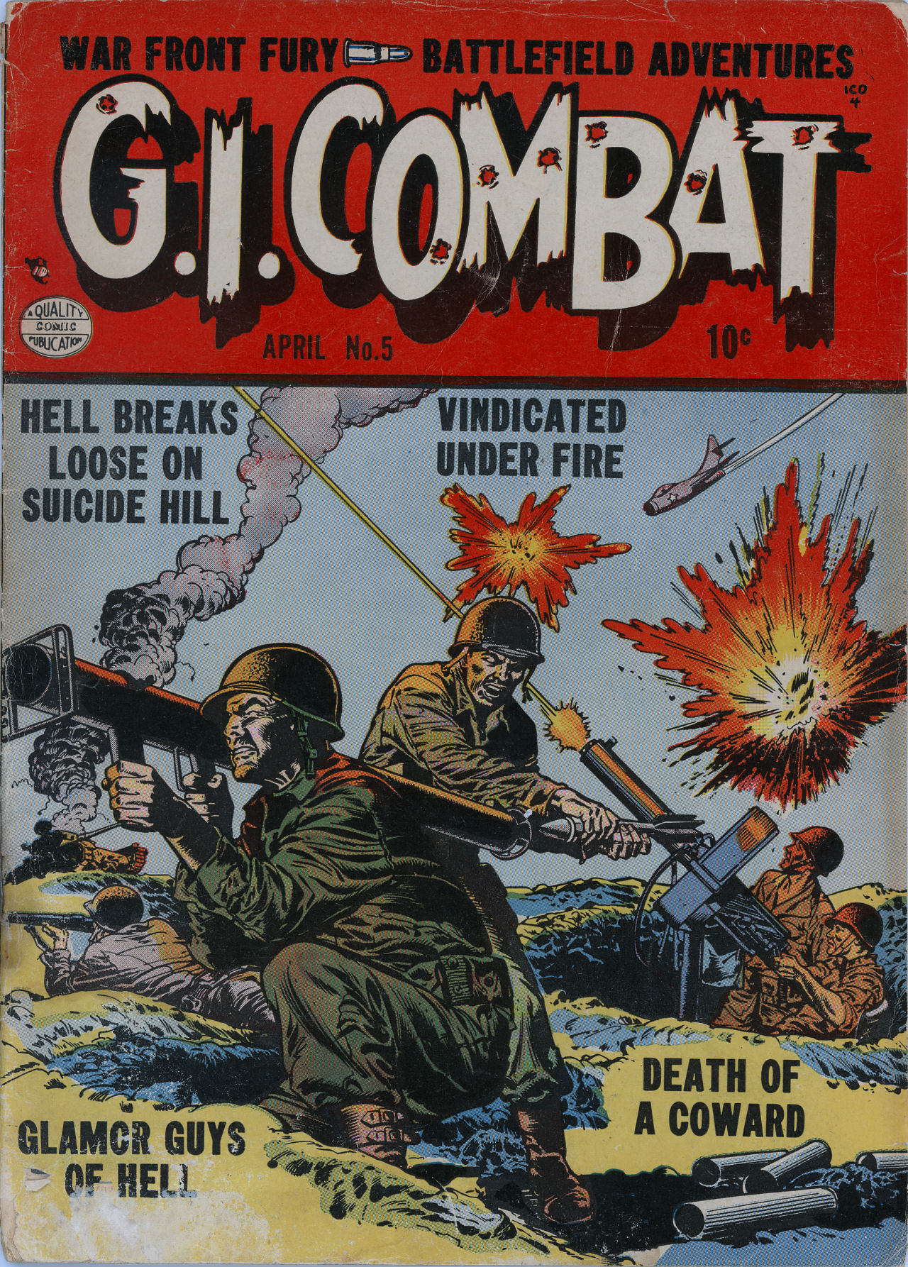 Read online G.I. Combat (1952) comic -  Issue #5 - 1