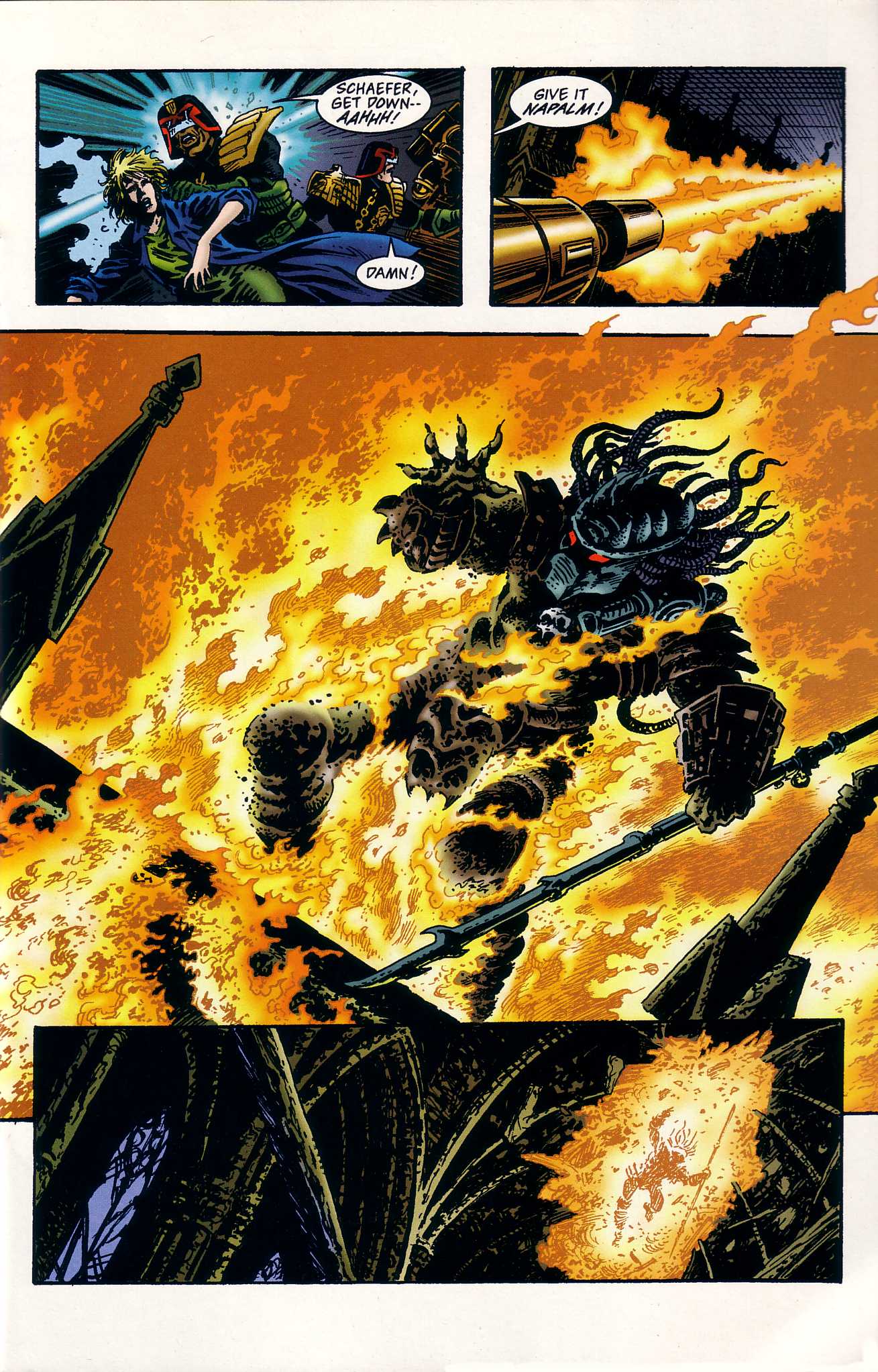 Read online Predator Versus Judge Dredd comic -  Issue #3 - 11