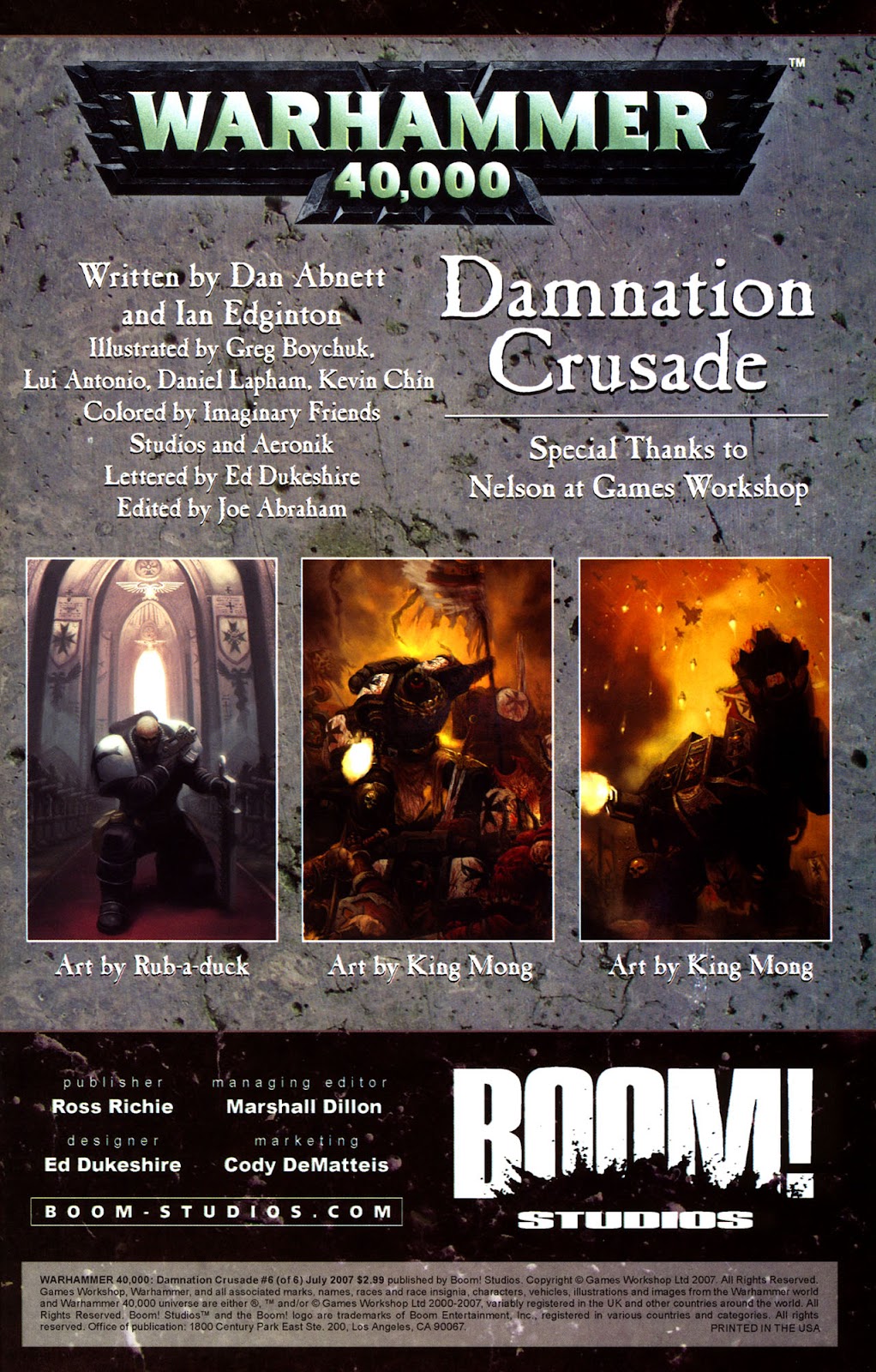 Warhammer 40,000: Damnation Crusade issue 6 - Page 23