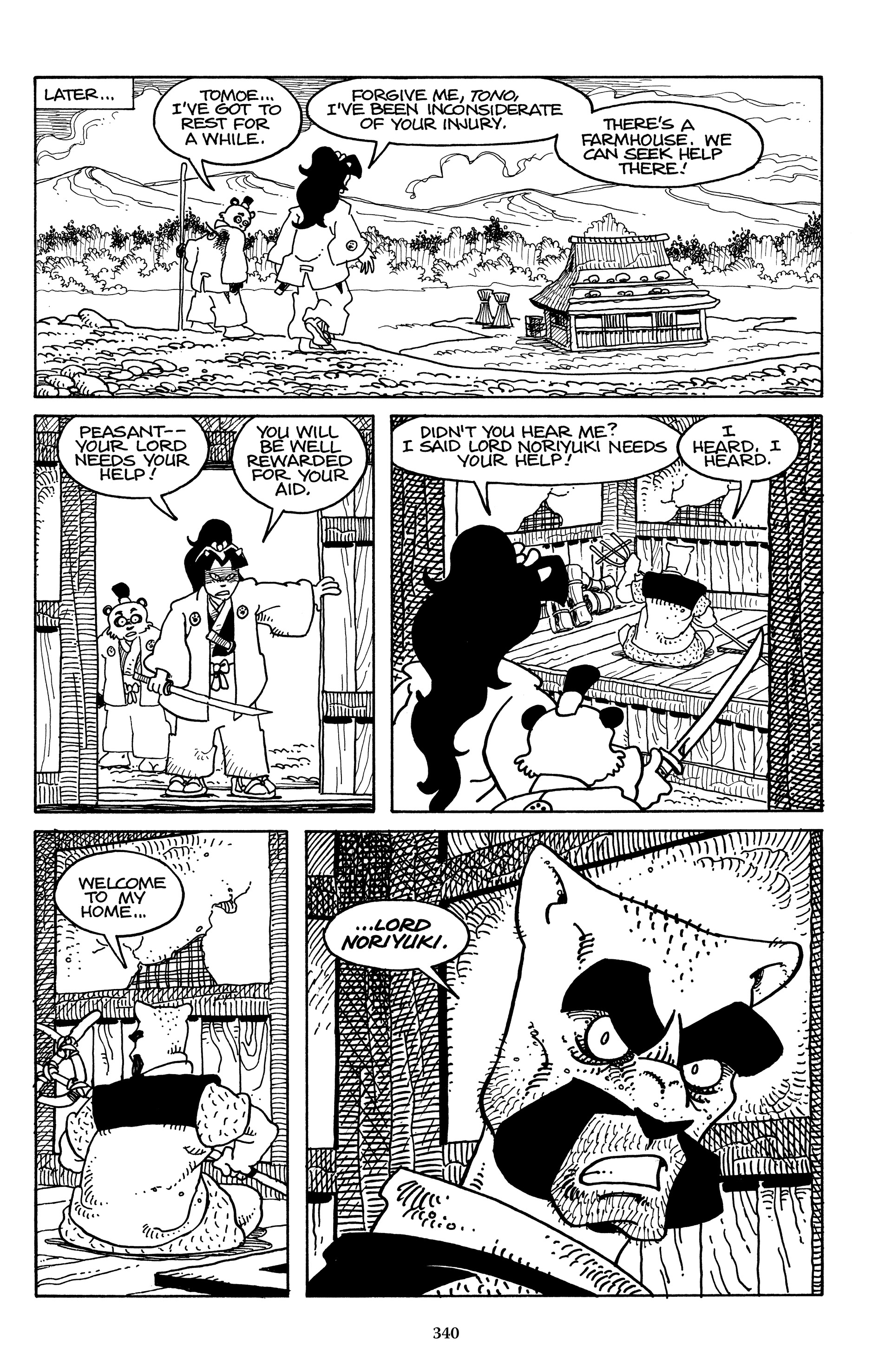 Read online The Usagi Yojimbo Saga (2021) comic -  Issue # TPB 2 (Part 4) - 34