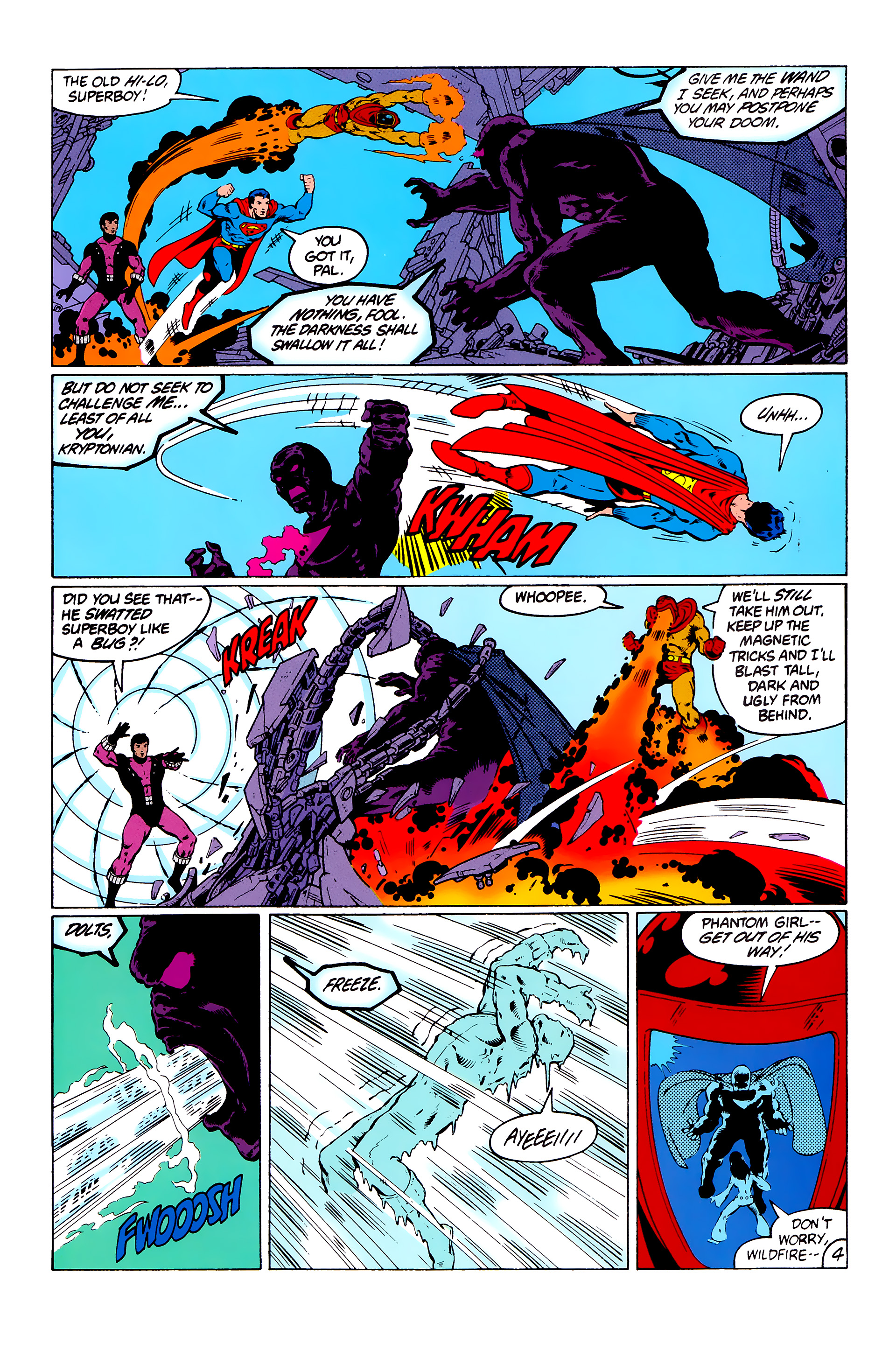 Read online Legion of Super-Heroes (1980) comic -  Issue #290 - 5