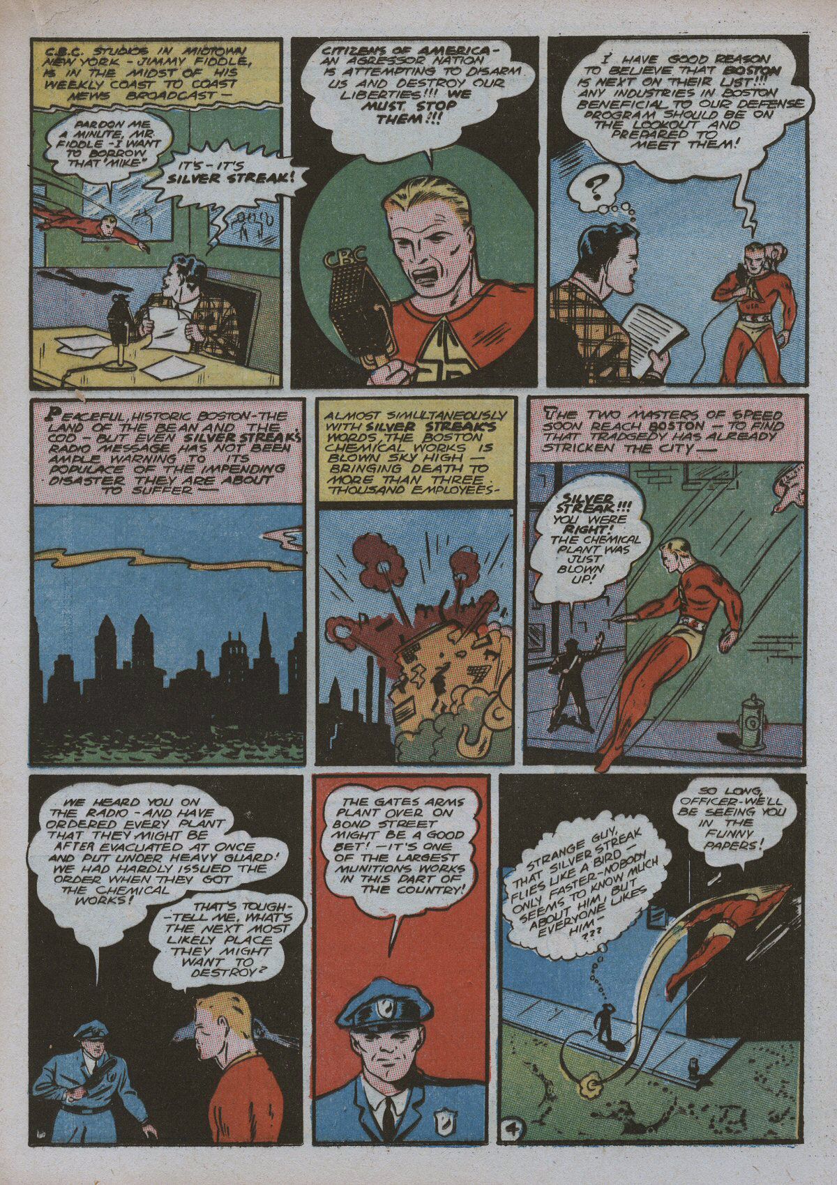 Read online Silver Streak Comics comic -  Issue #9 - 22