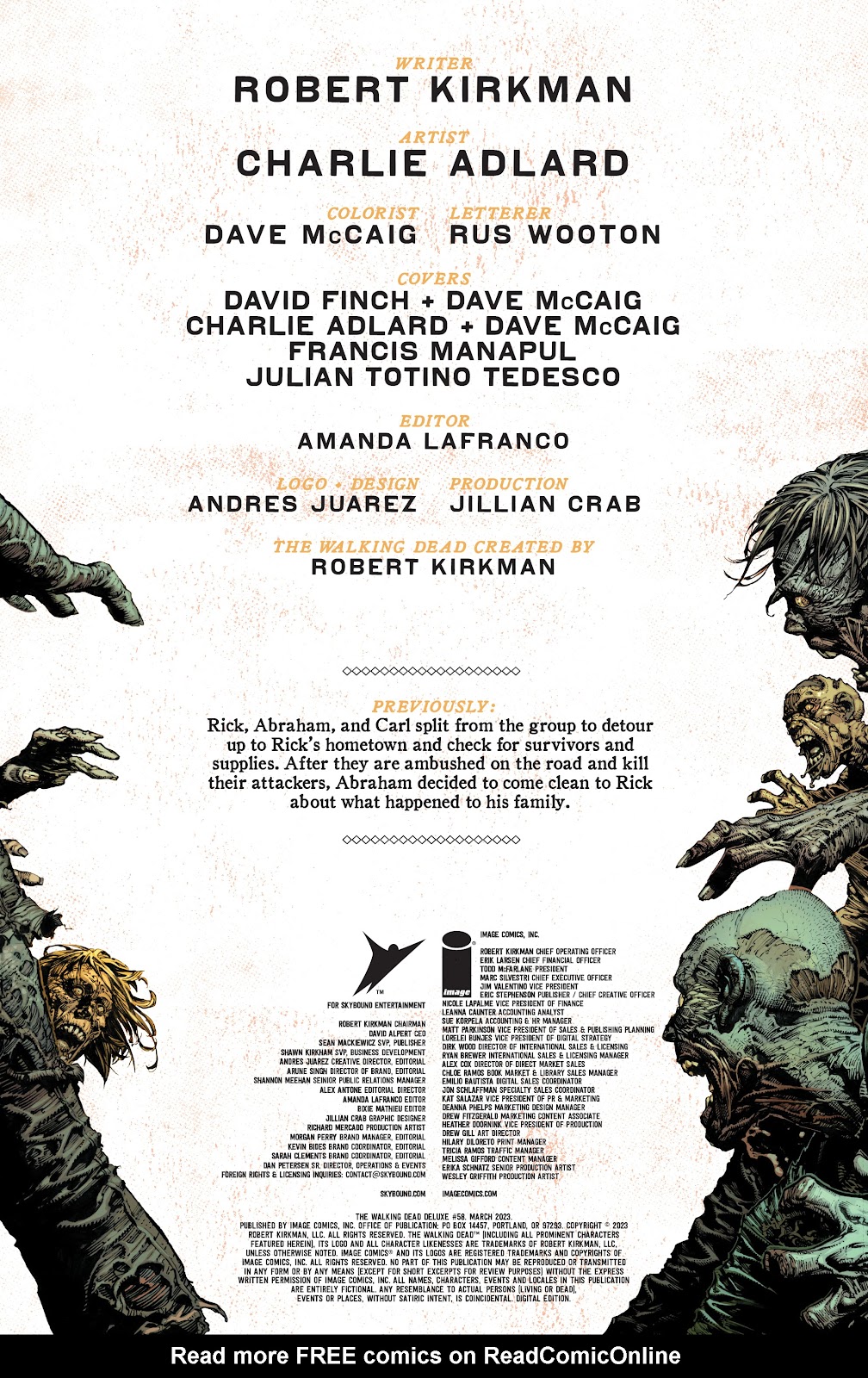 The Walking Dead Deluxe issue 58 - Page 2