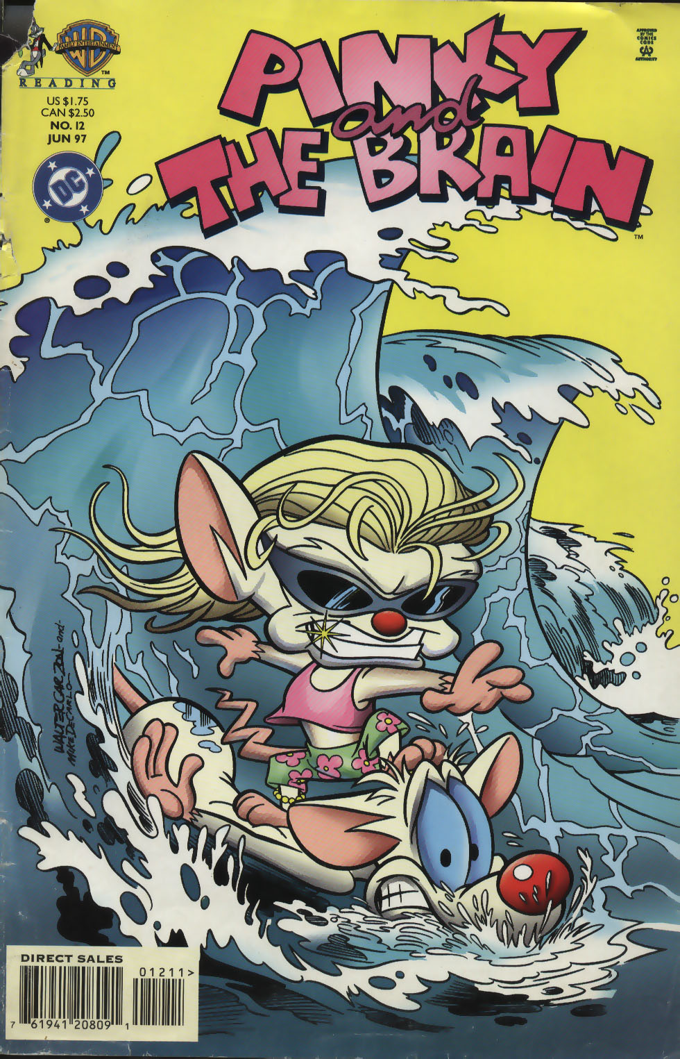 Read online Pinky and The Brain comic -  Issue #12 - 1