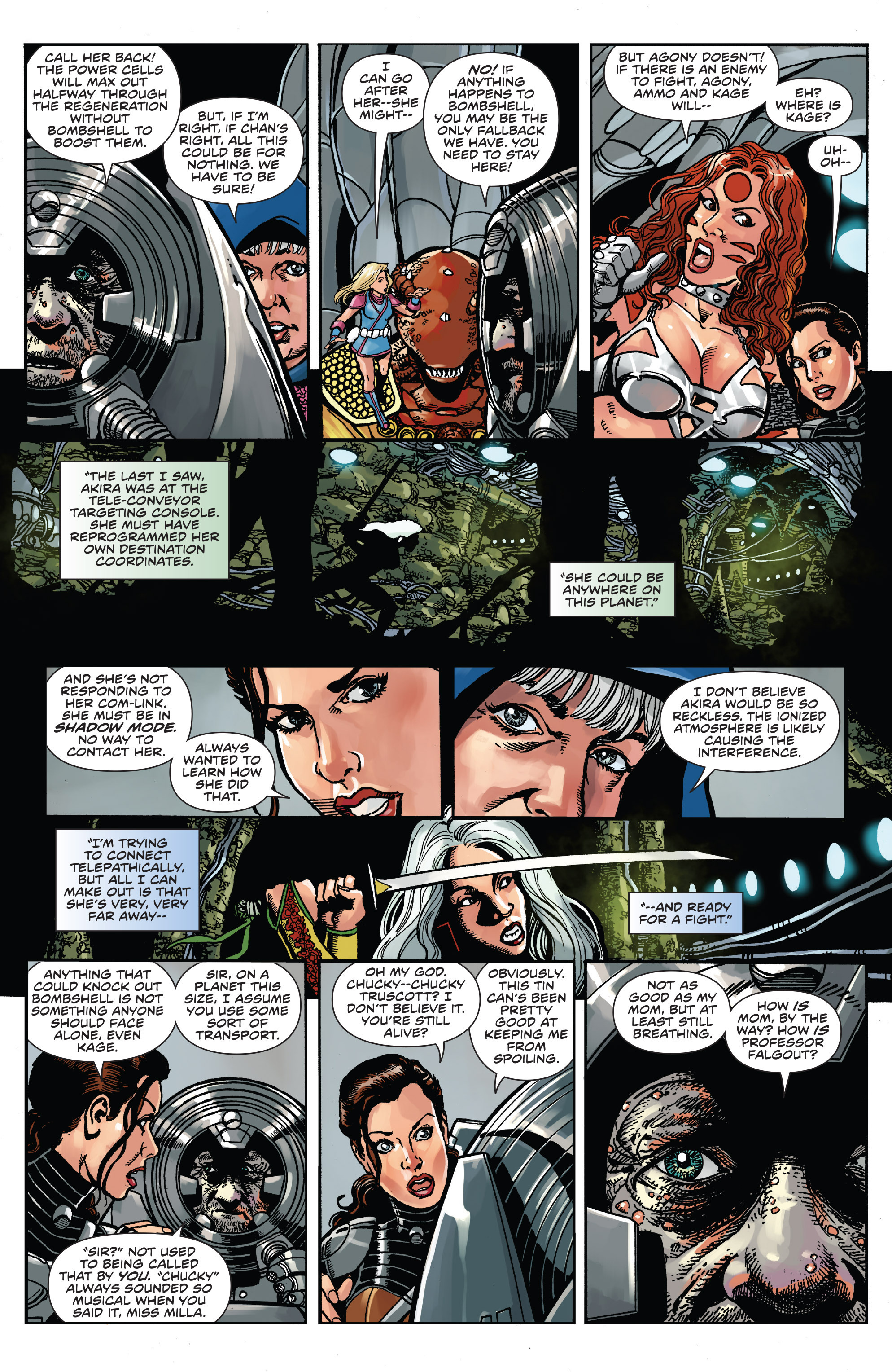 Read online George Pérez's Sirens comic -  Issue #4 - 14