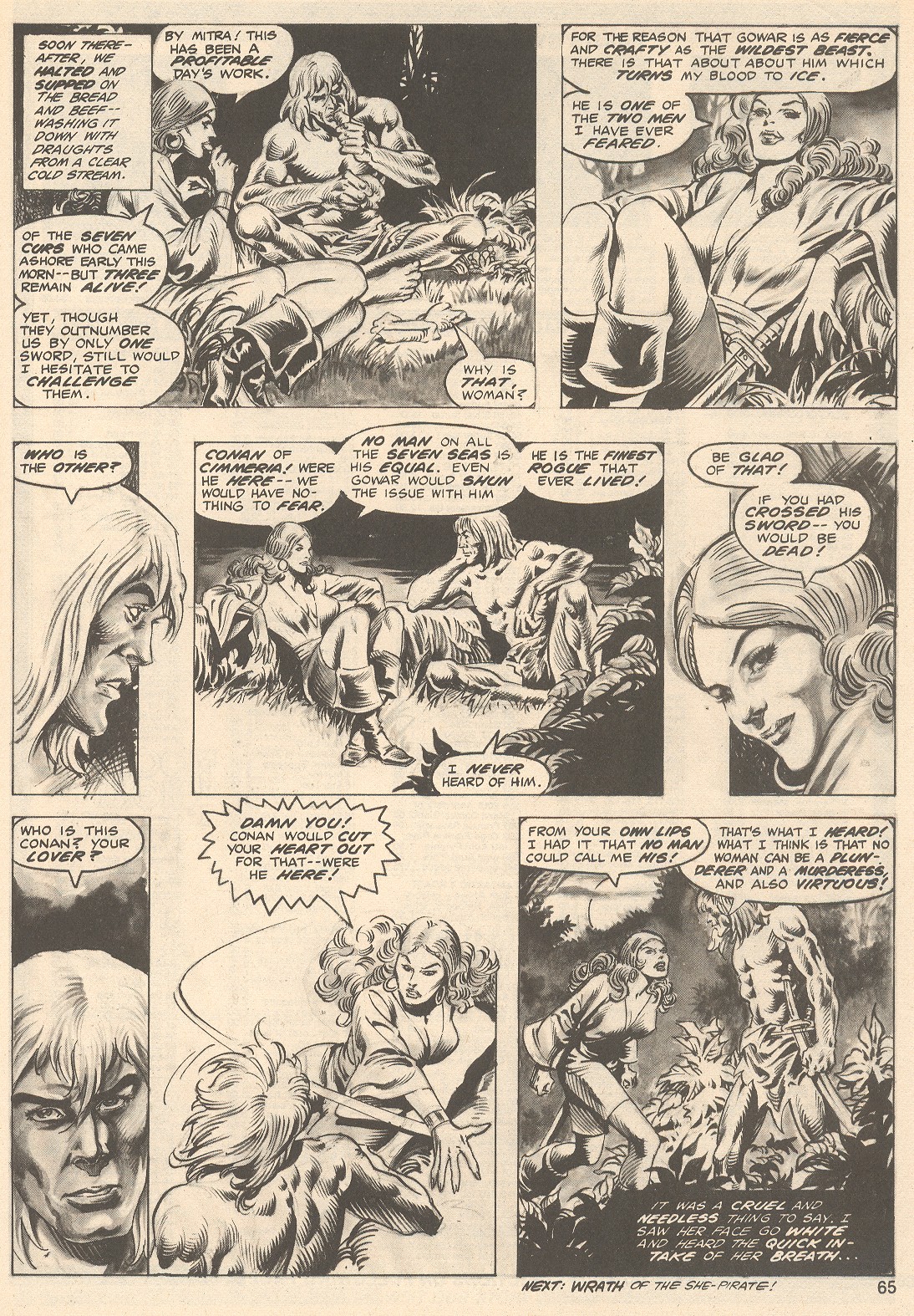 Read online The Savage Sword Of Conan comic -  Issue #76 - 65