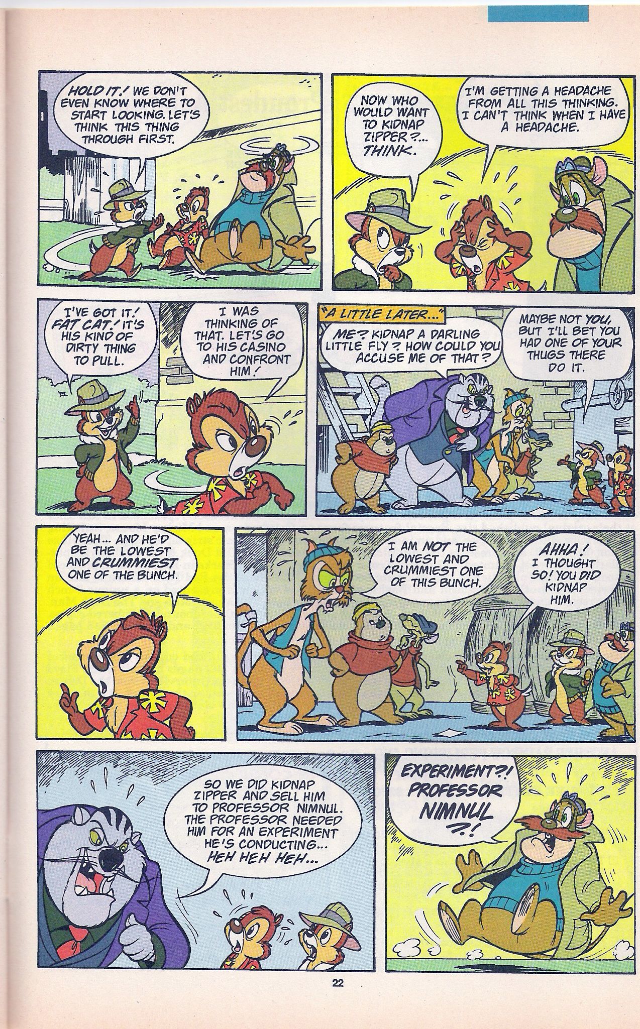 Read online Disney's Chip 'N Dale Rescue Rangers comic -  Issue #7 - 27