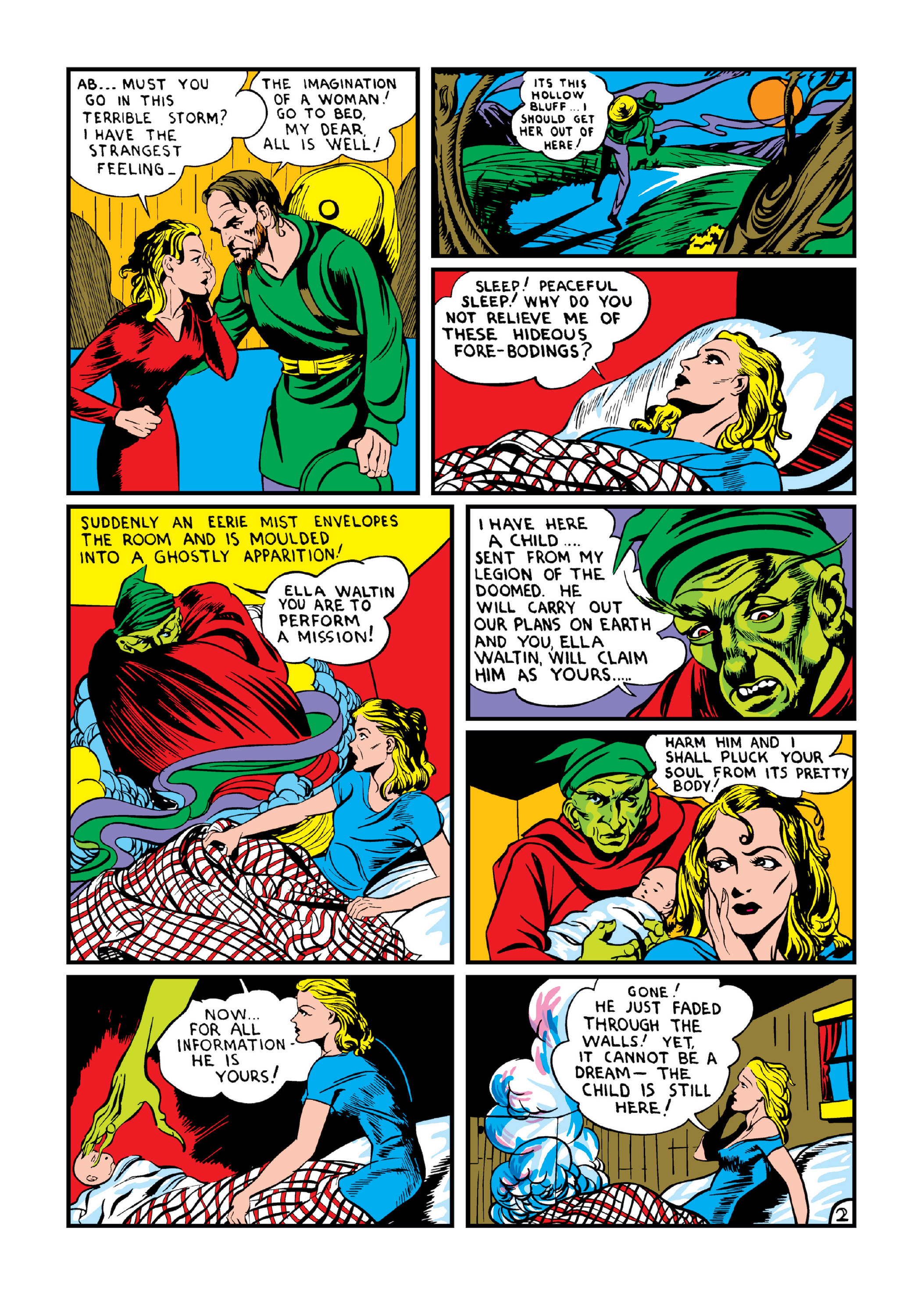 Read online Daring Mystery Comics comic -  Issue # _Marvel Masterworks - Golden Age Daring Mystery 2 (Part 1) - 89