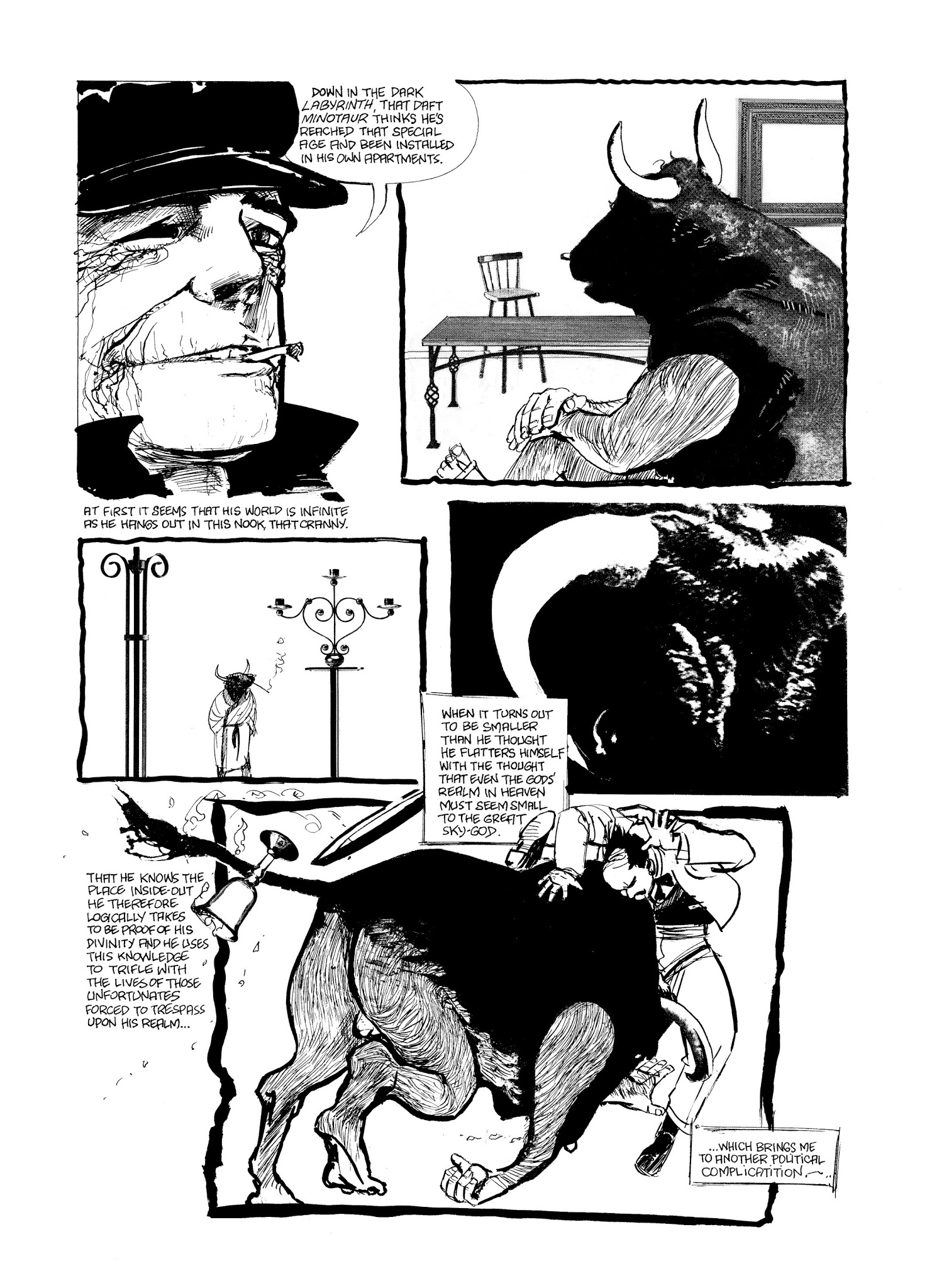 Read online Eddie Campbell's Bacchus comic -  Issue # TPB 2 - 176