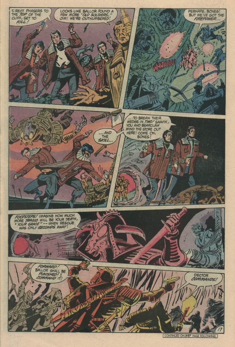 Read online Star Trek (1984) comic -  Issue #5 - 18