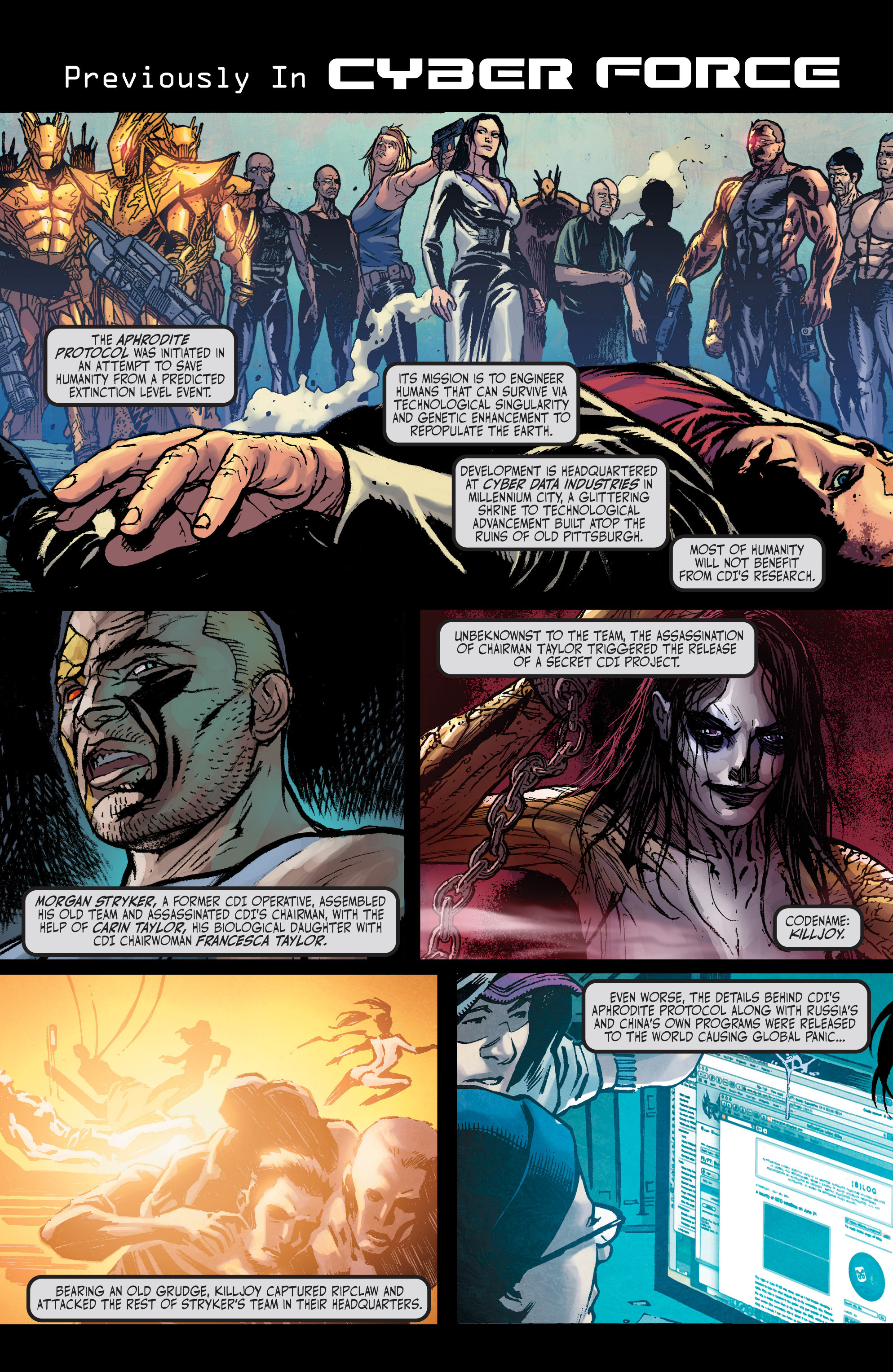 Read online Cyberforce (2012) comic -  Issue #11 - 3
