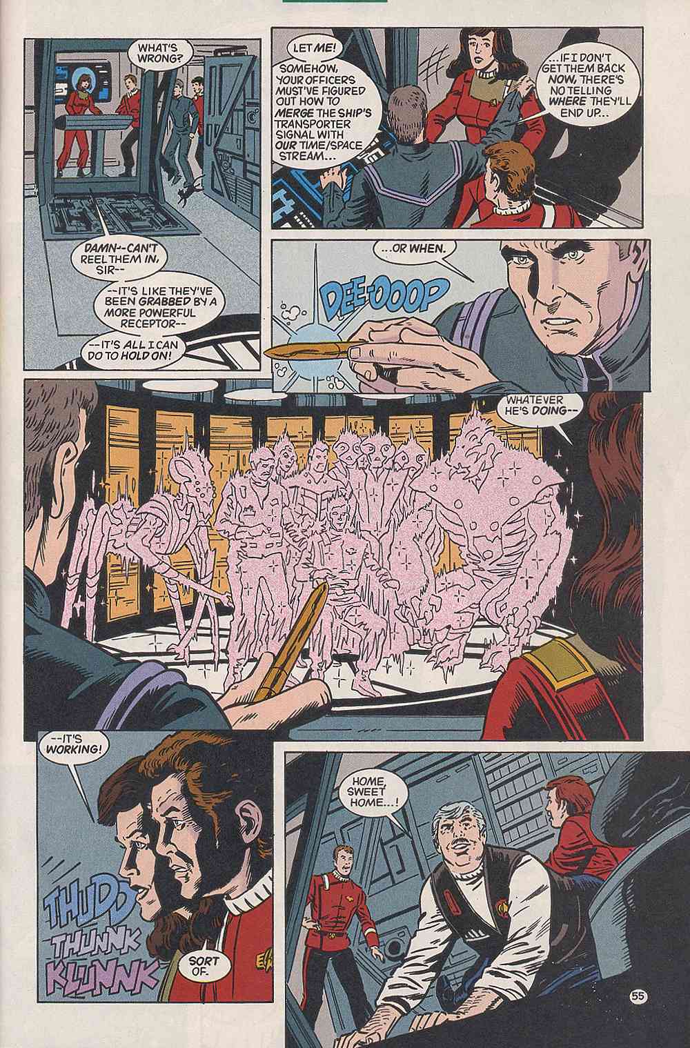 Read online Star Trek (1989) comic -  Issue #50 - 56