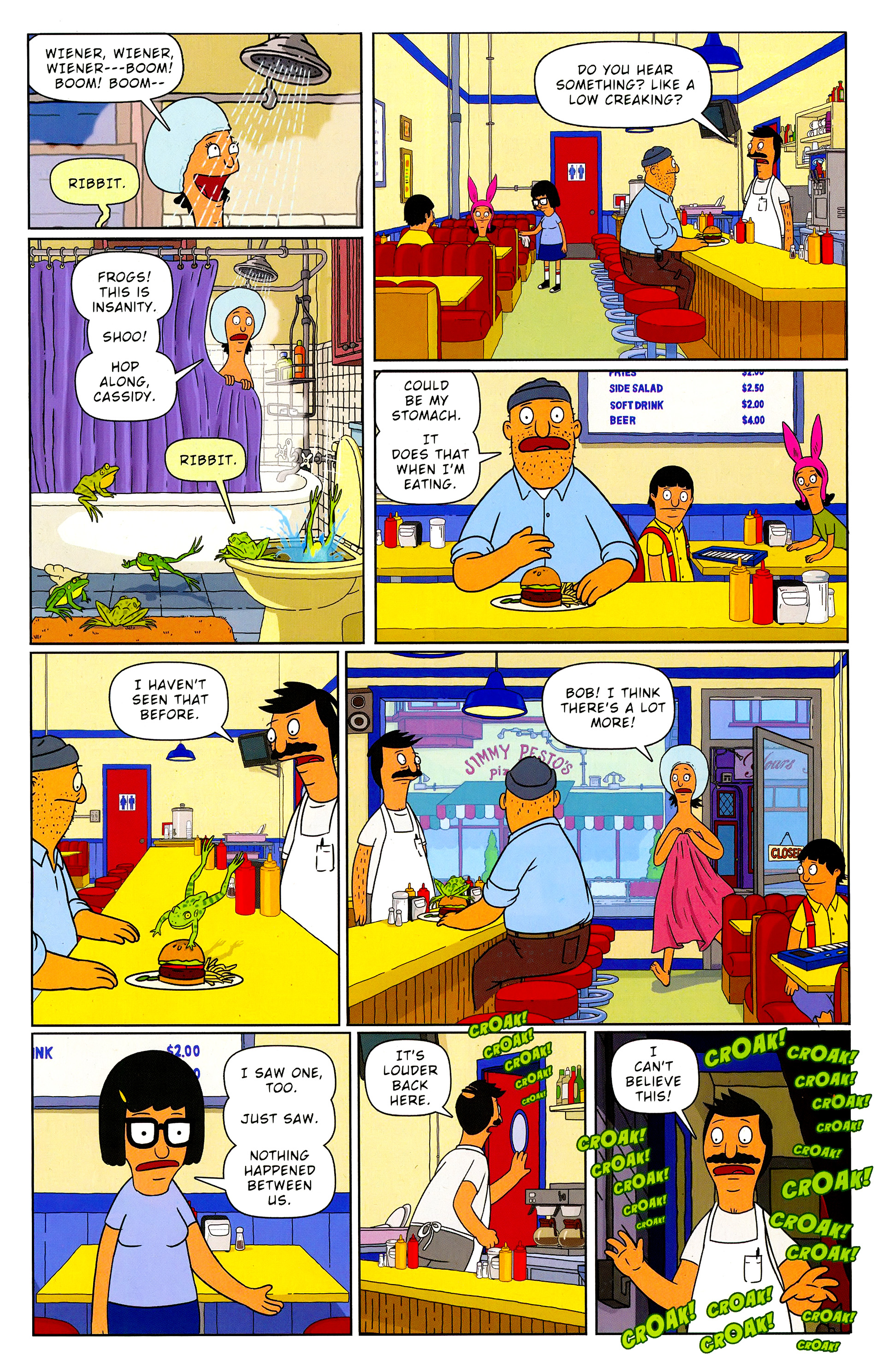 Read online Free Comic Book Day 2015 comic -  Issue # Bob's Burgers - 24