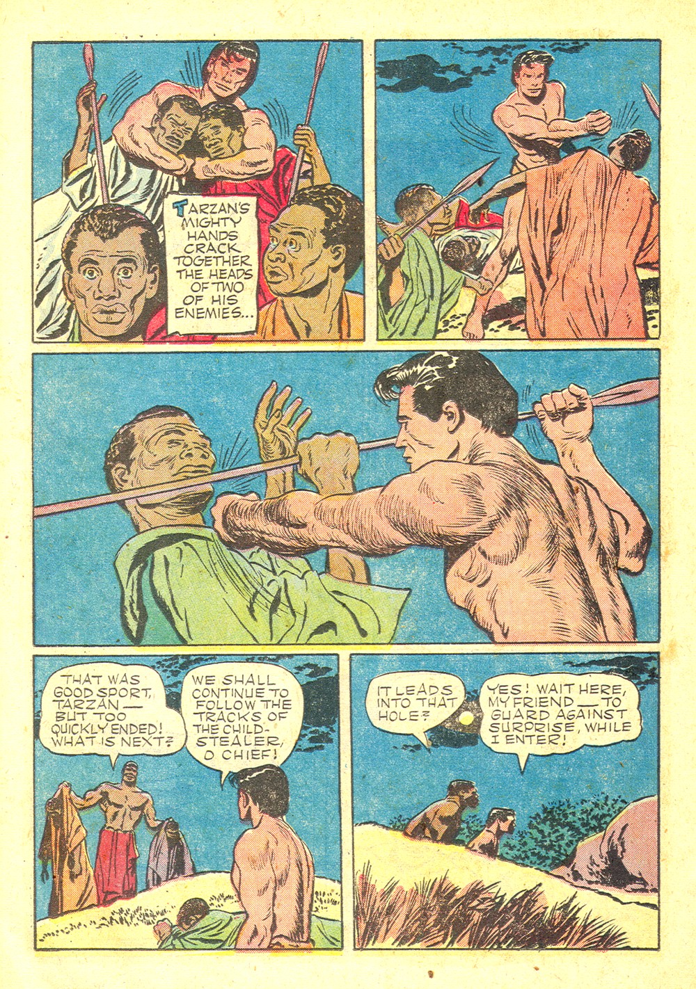 Read online Tarzan (1948) comic -  Issue #45 - 10