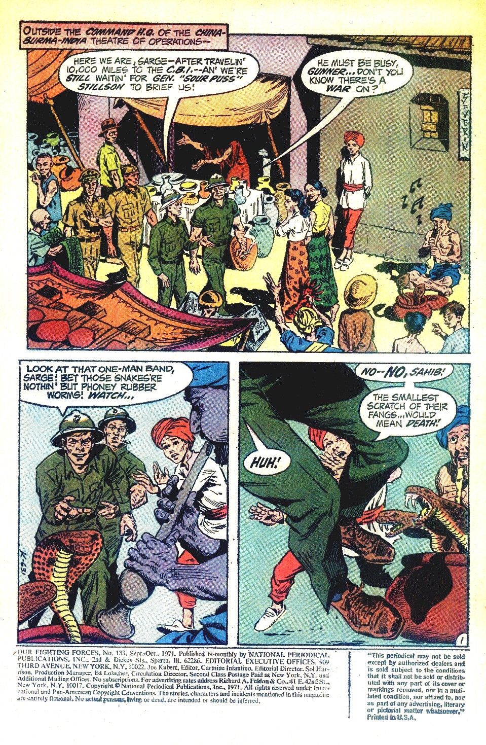 Read online Our Fighting Forces comic -  Issue #133 - 3