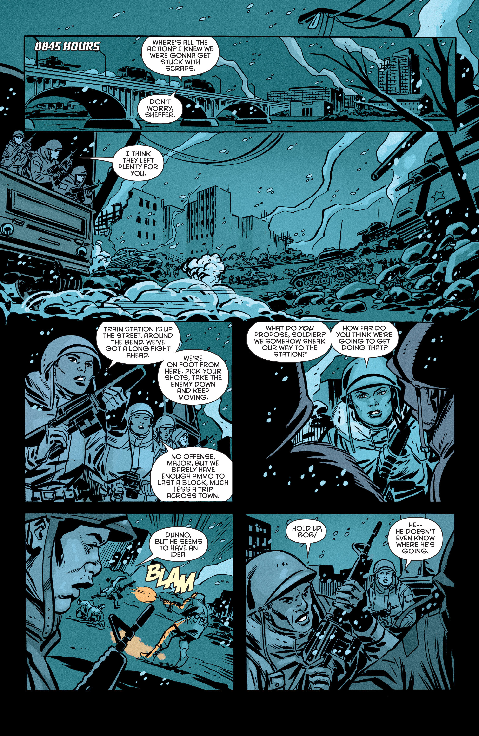 Read online Escape from New York comic -  Issue #6 - 10