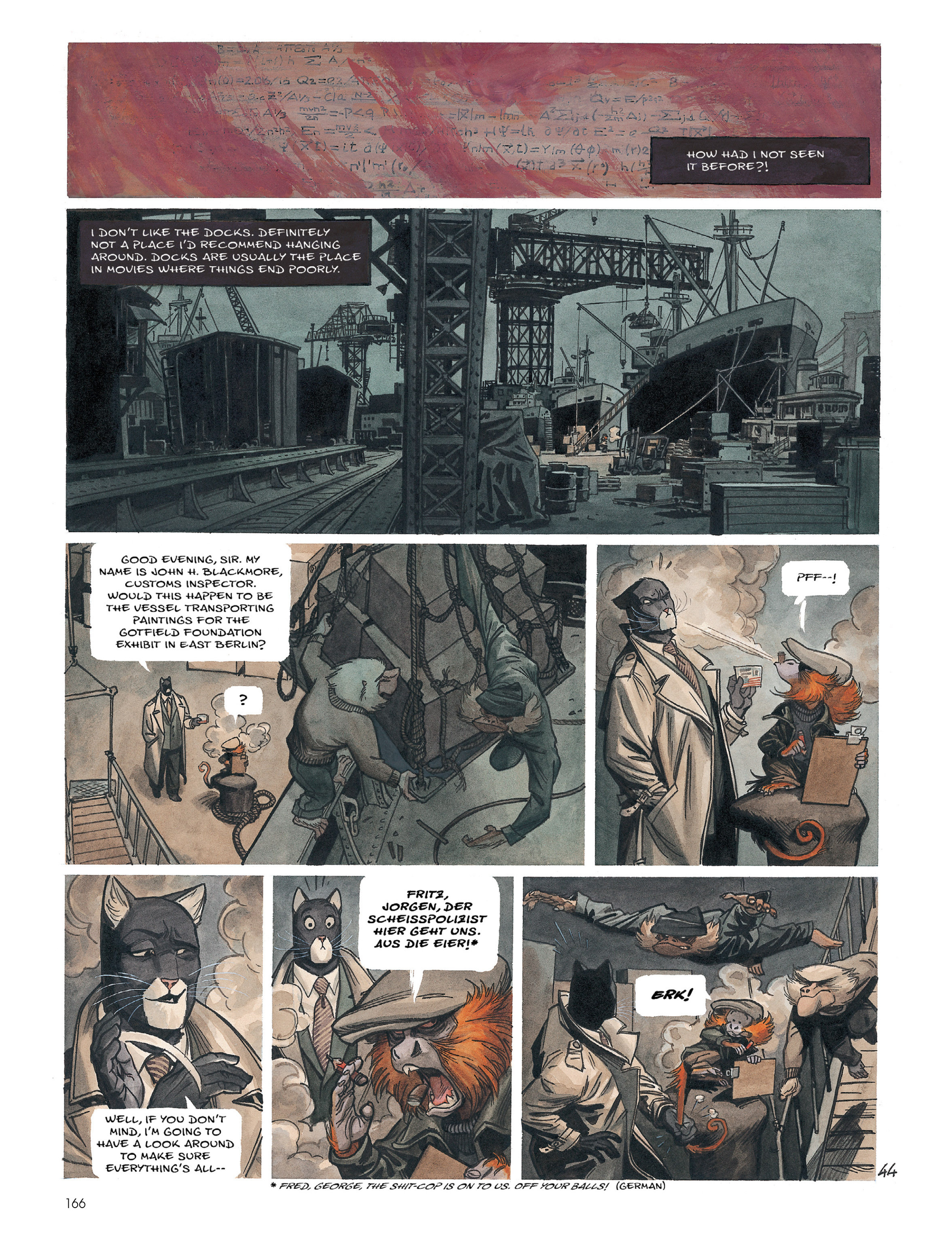 Read online Blacksad (2010) comic -  Issue # Full - 165