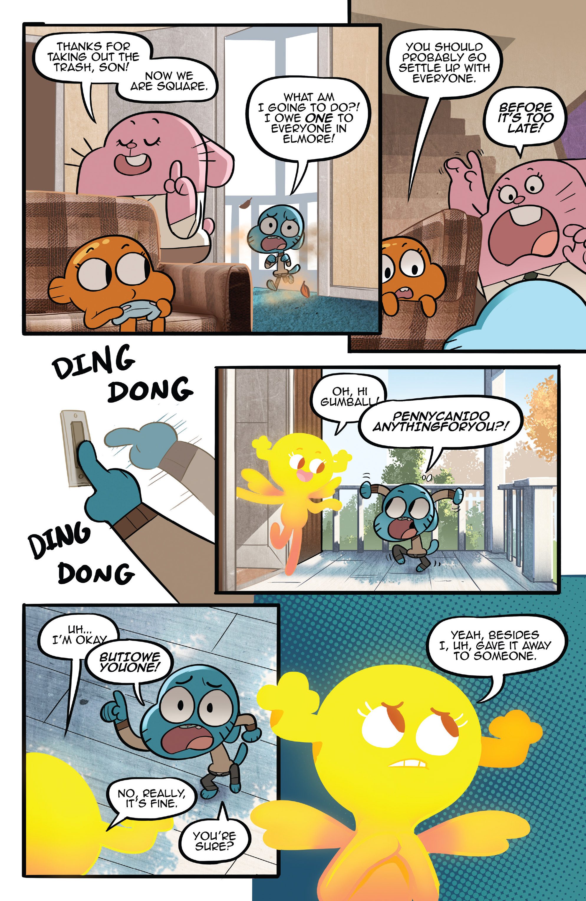 Read online The Amazing World of Gumball comic -  Issue #7 - 11