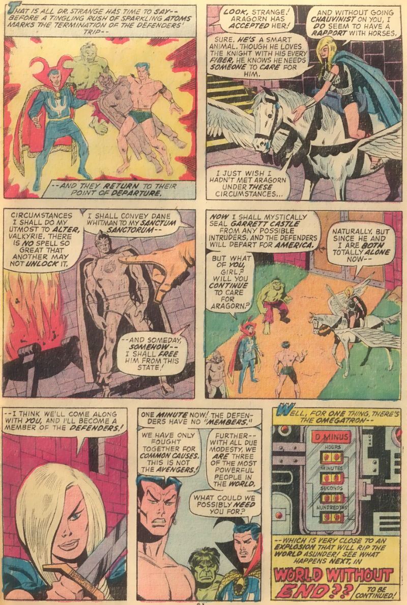 Read online The Defenders (1972) comic -  Issue #4 - 21