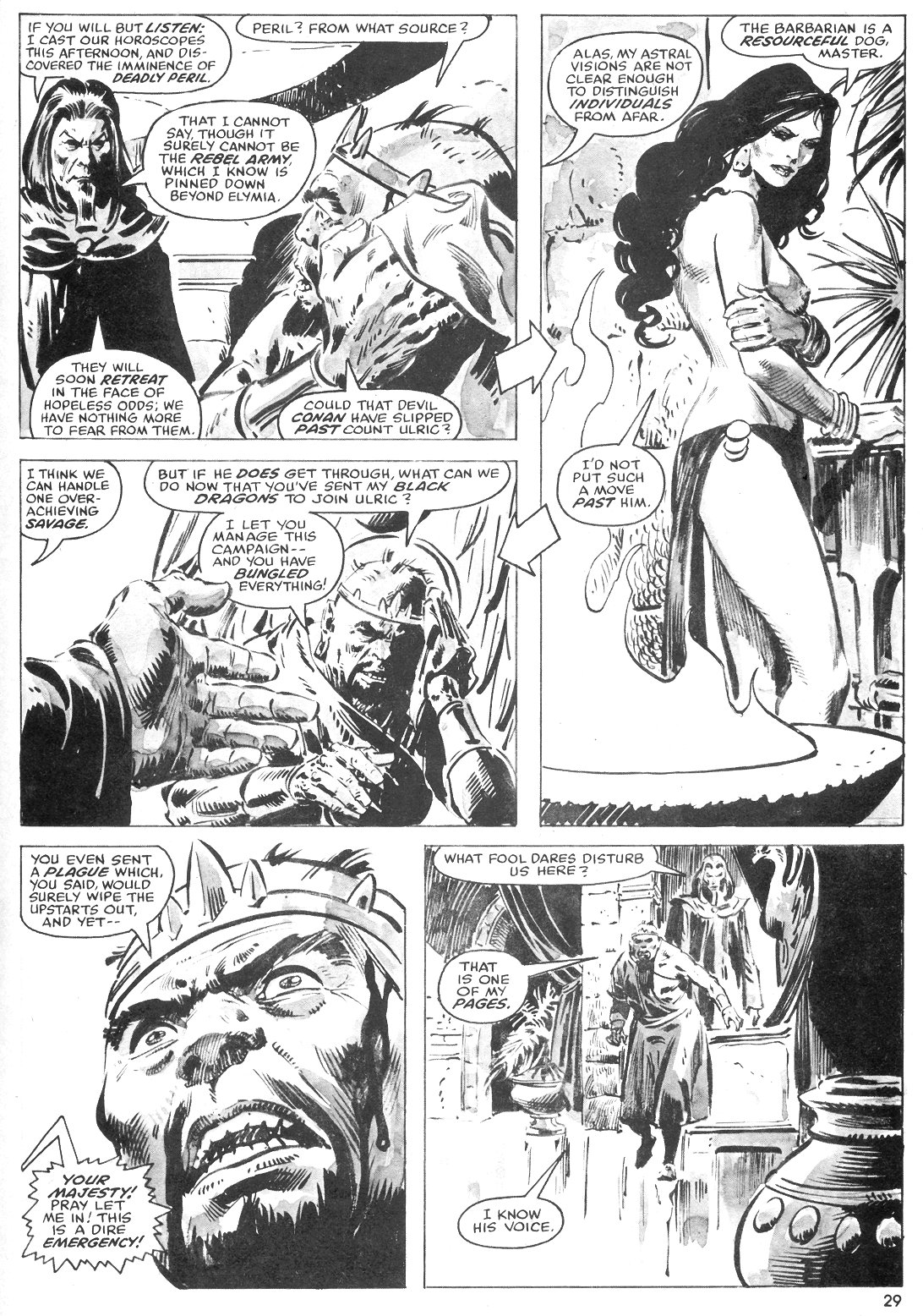 Read online The Savage Sword Of Conan comic -  Issue #52 - 29