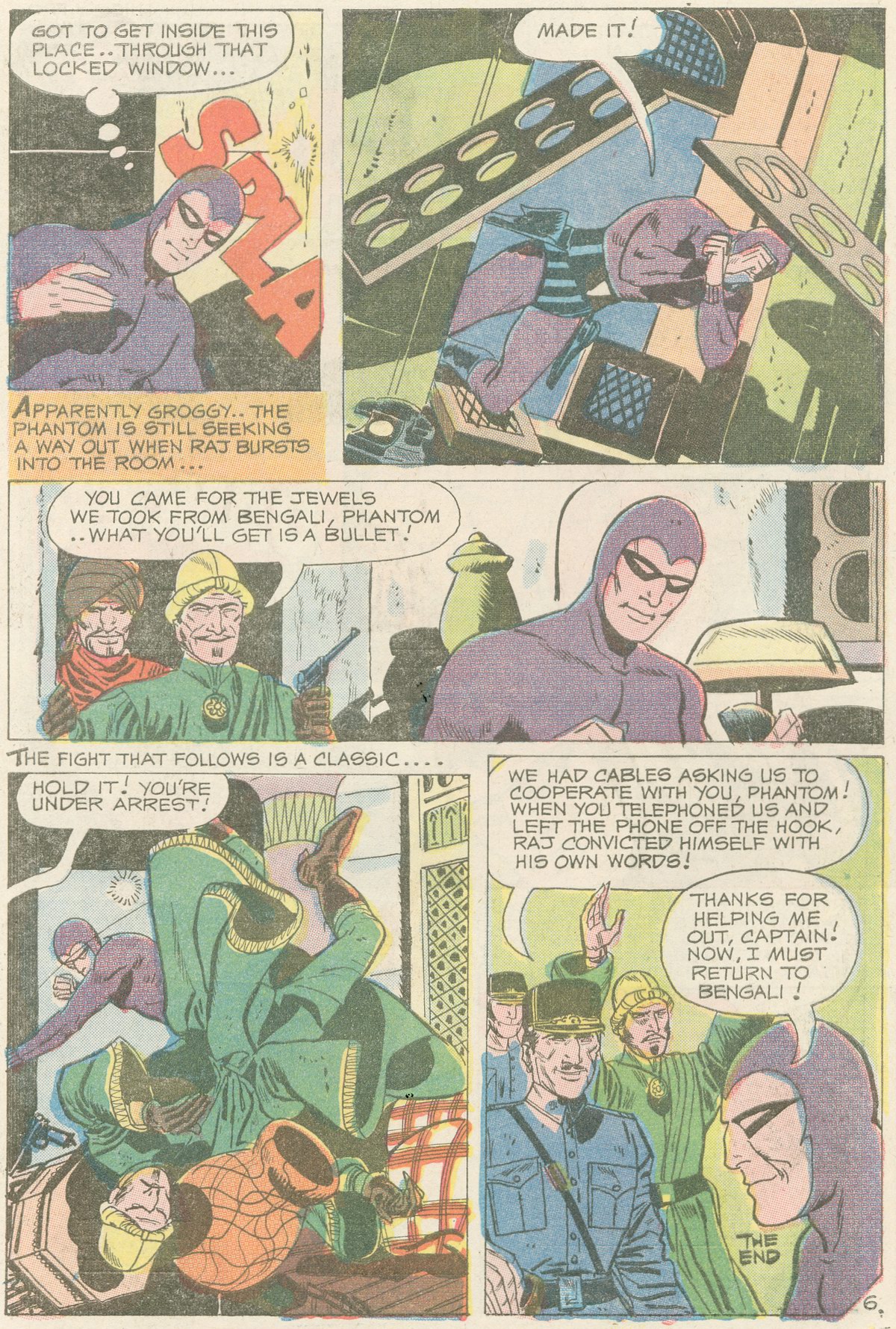 Read online The Phantom (1969) comic -  Issue #44 - 7