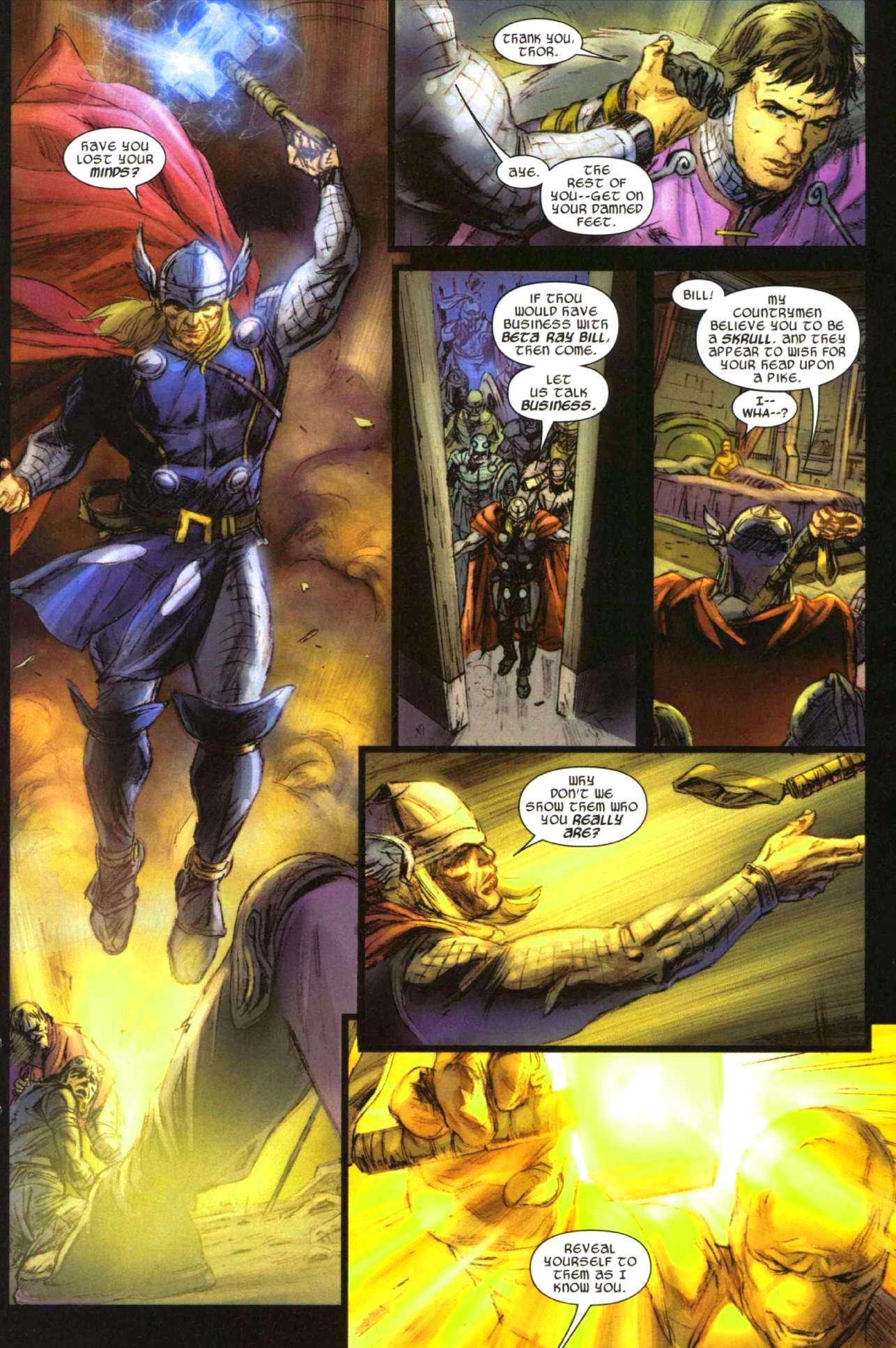 Read online Secret Invasion: Thor comic -  Issue #1 - 17