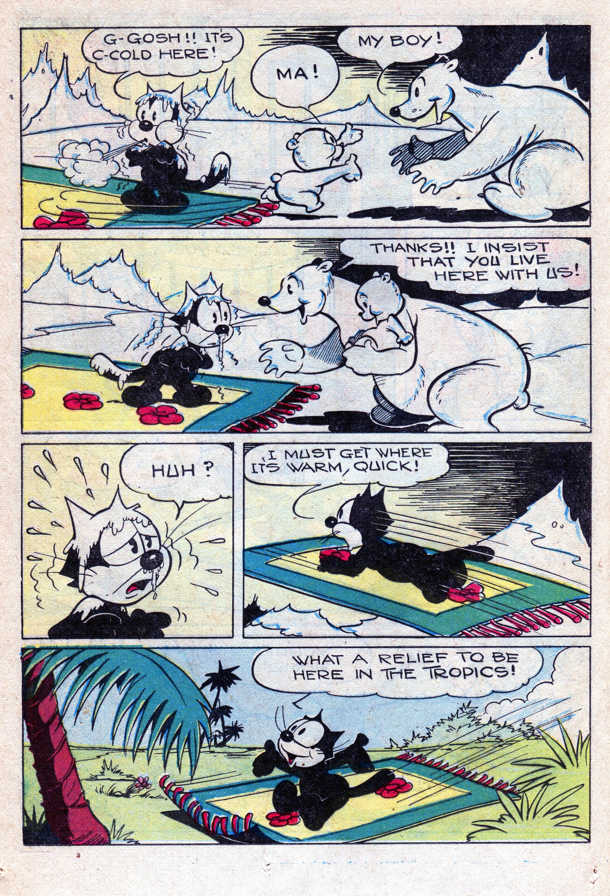 Read online Felix the Cat (1948) comic -  Issue #18 - 34