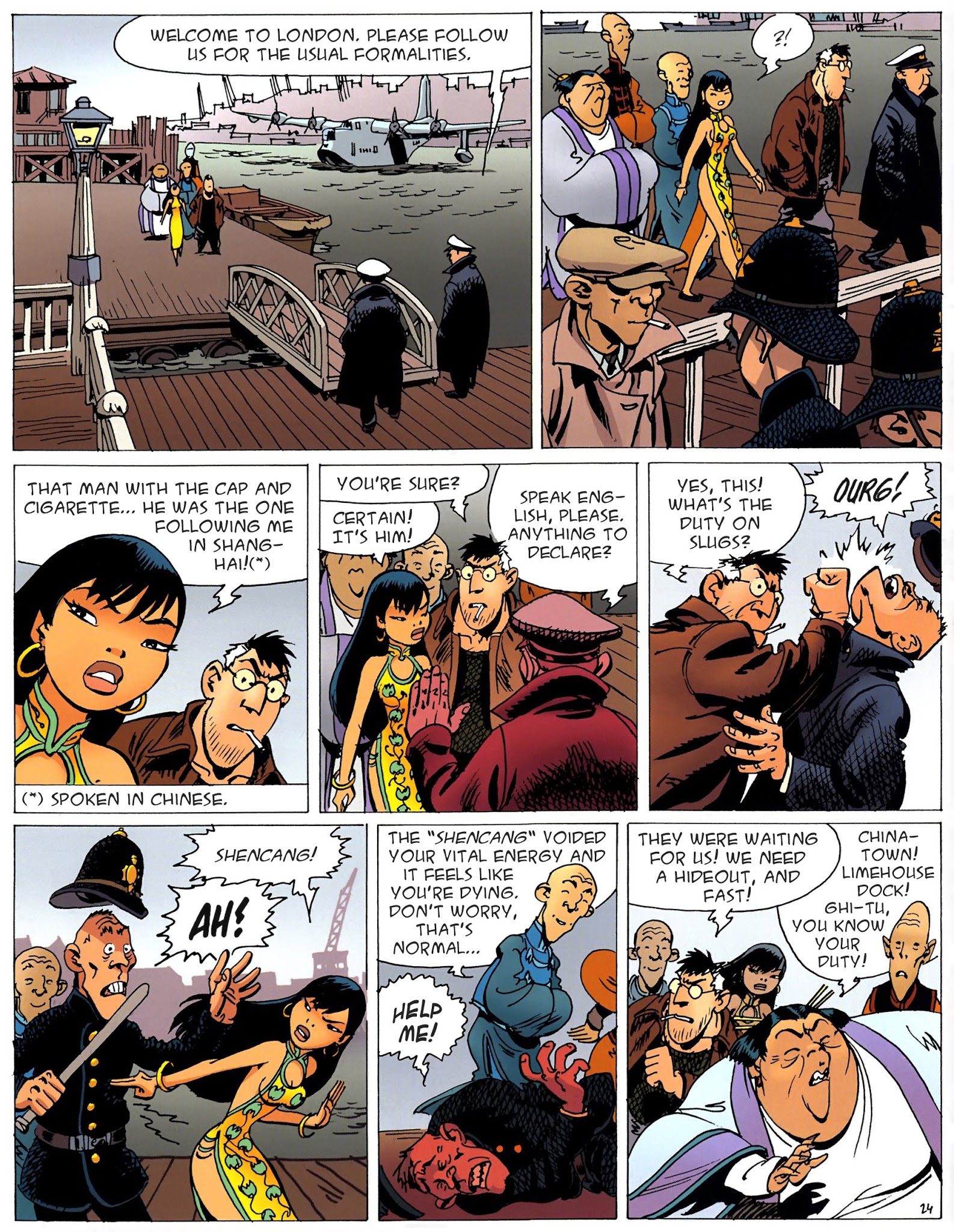 Read online Tigresse Blanche comic -  Issue #5 - 25