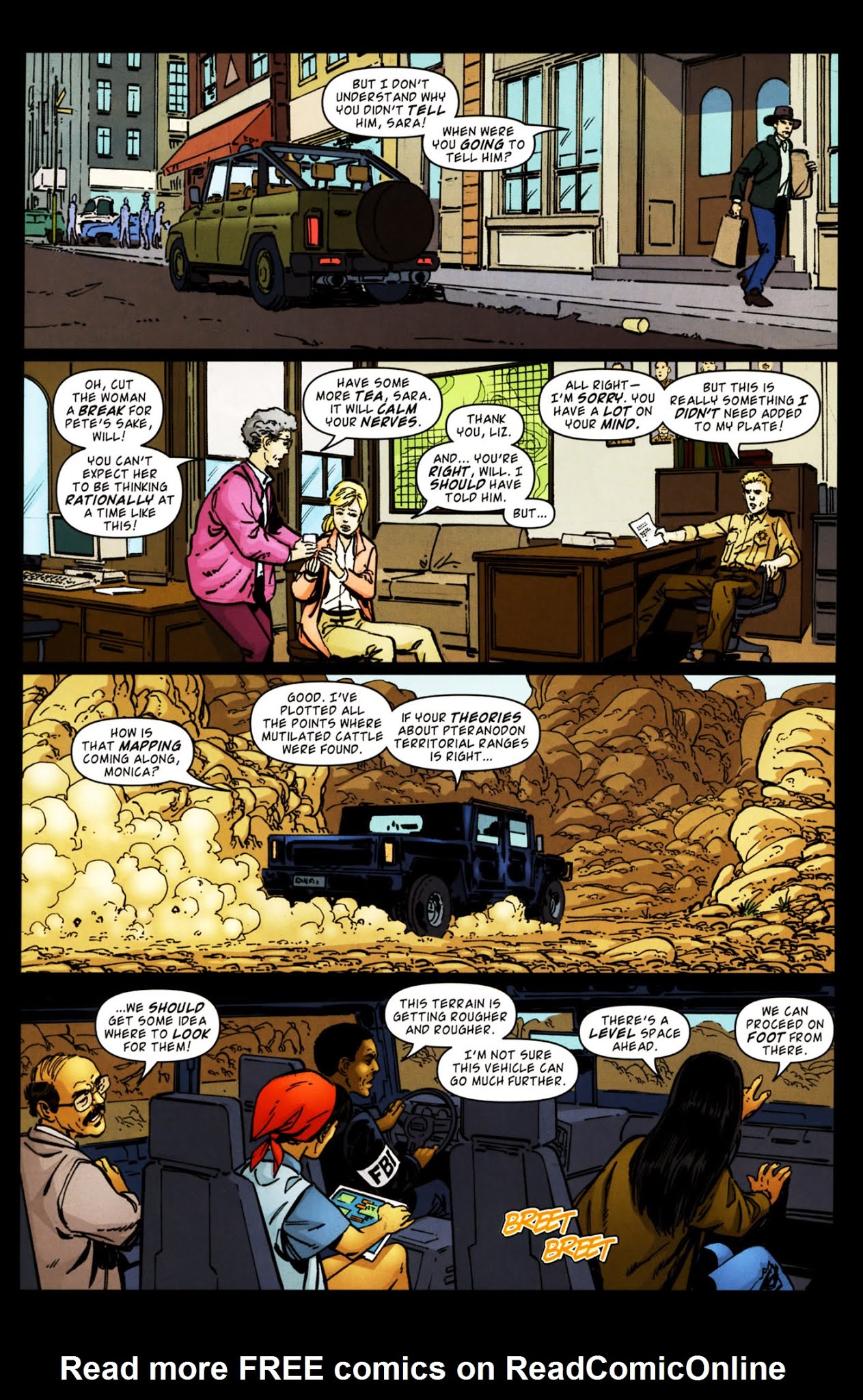 Read online Jurassic Park: The Devils in the Desert comic -  Issue #2 - 13