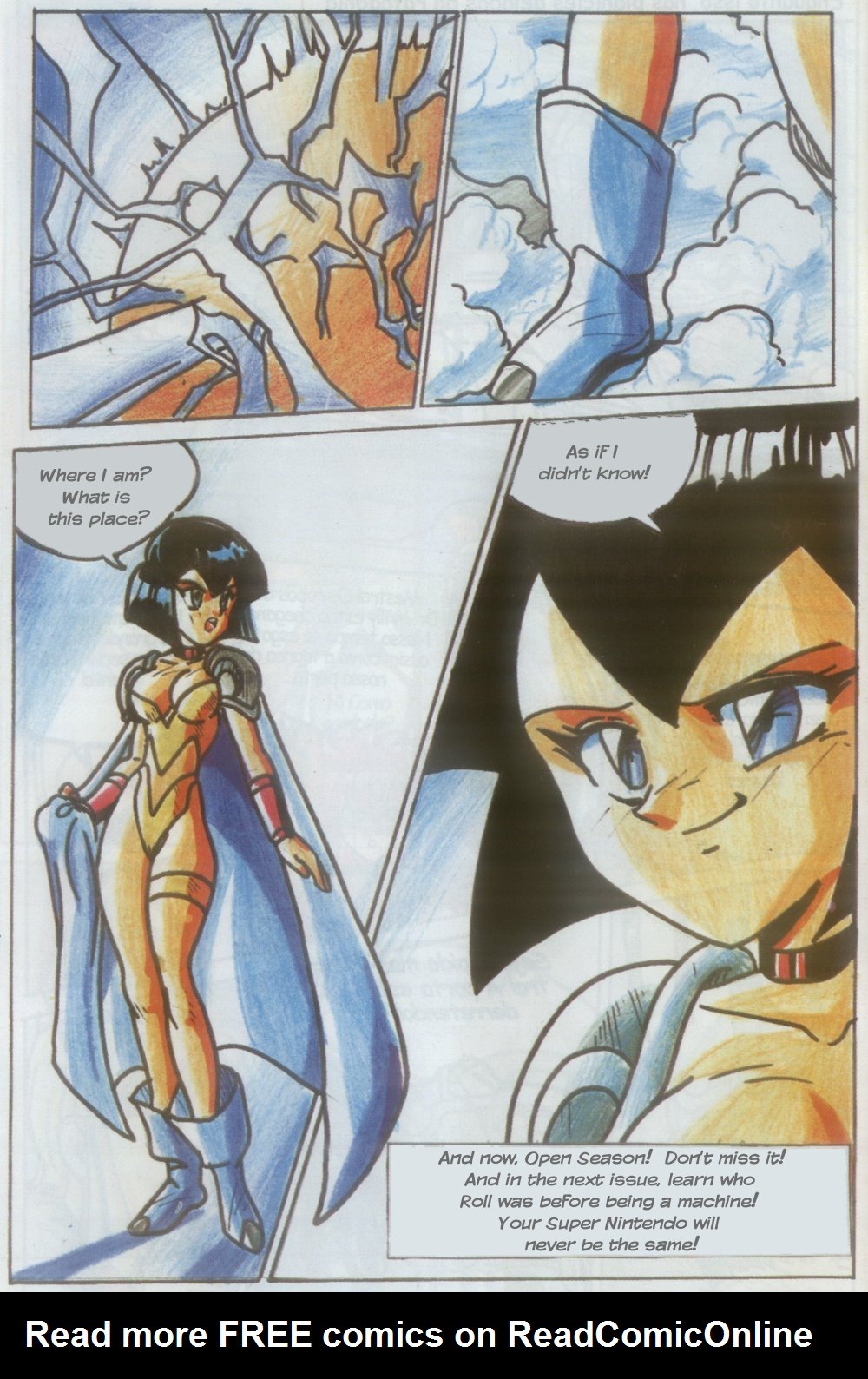 Novas Aventuras de Megaman 3 Page 29.