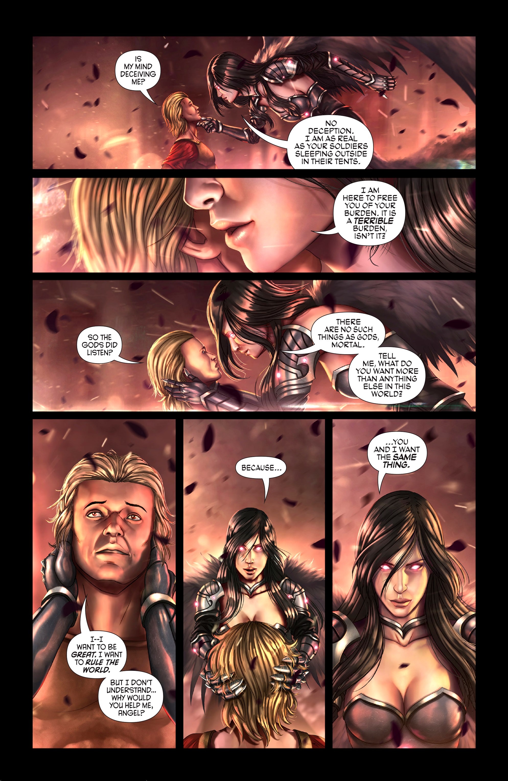 Read online Knights of the Golden Sun comic -  Issue #5 - 6