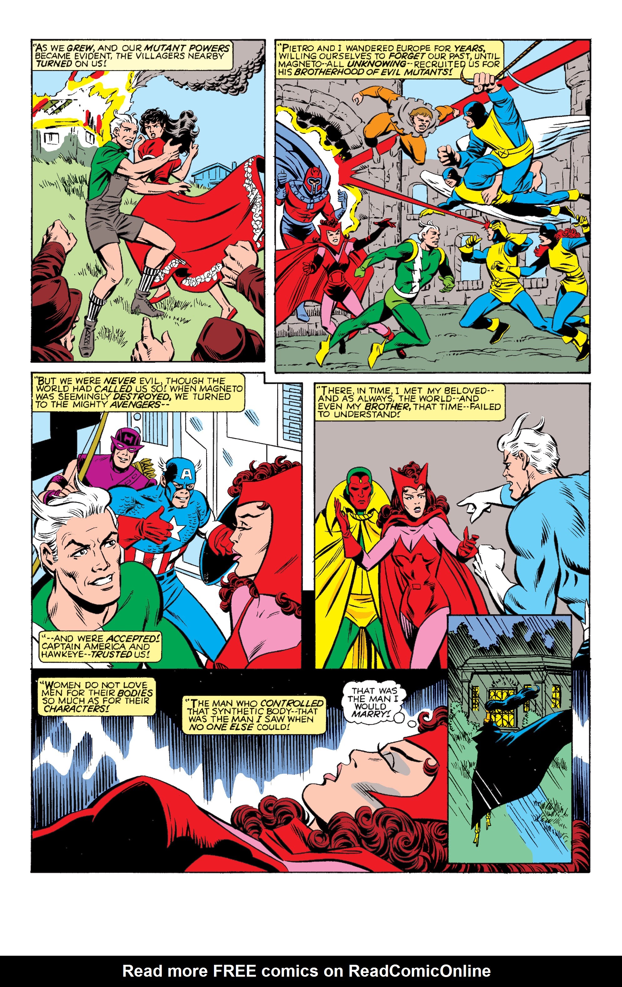Read online Vision & The Scarlet Witch: The Saga of Wanda and Vision comic -  Issue # TPB (Part 2) - 56