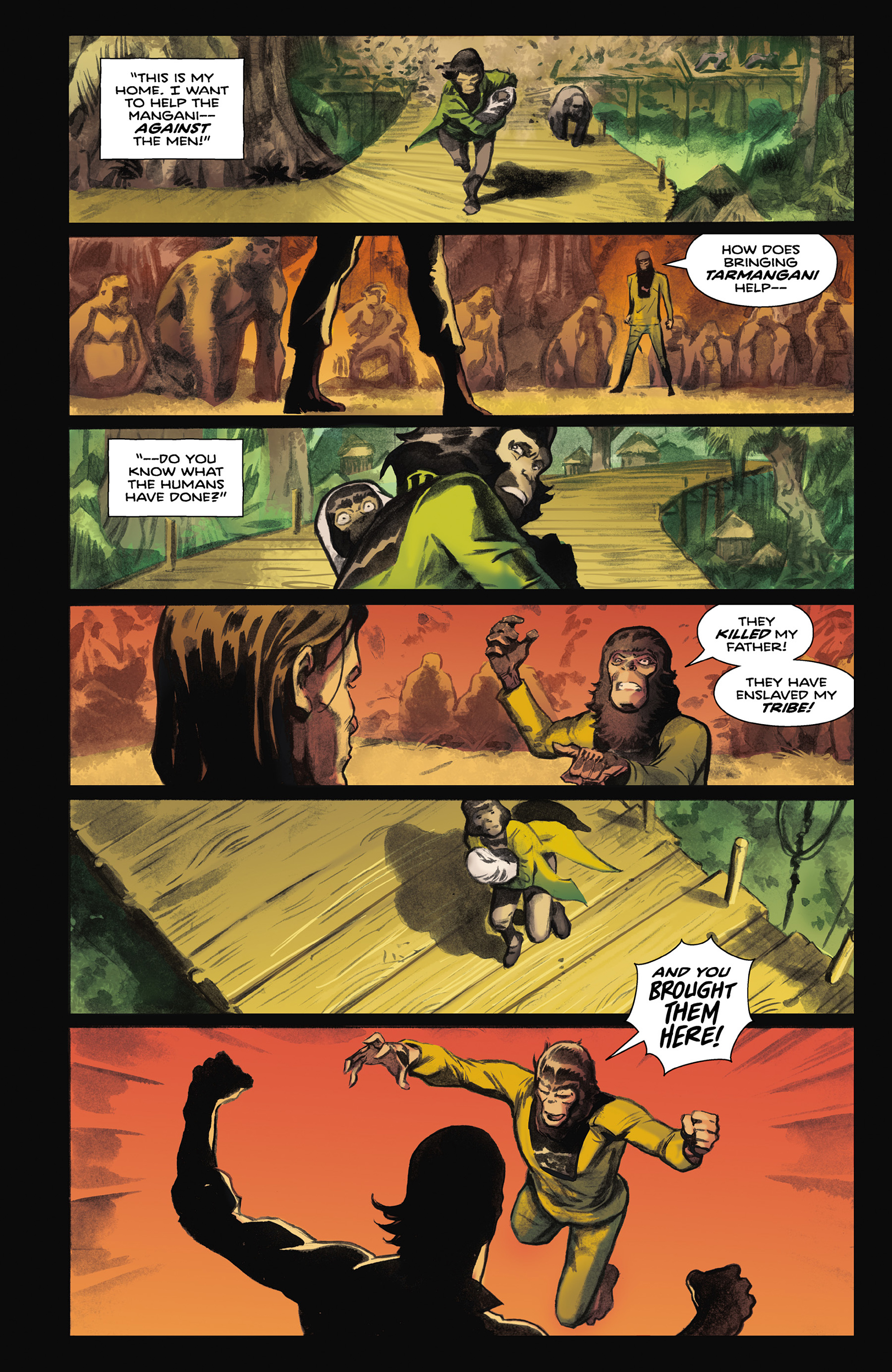 Read online Tarzan On the Planet of the Apes comic -  Issue #2 - 20
