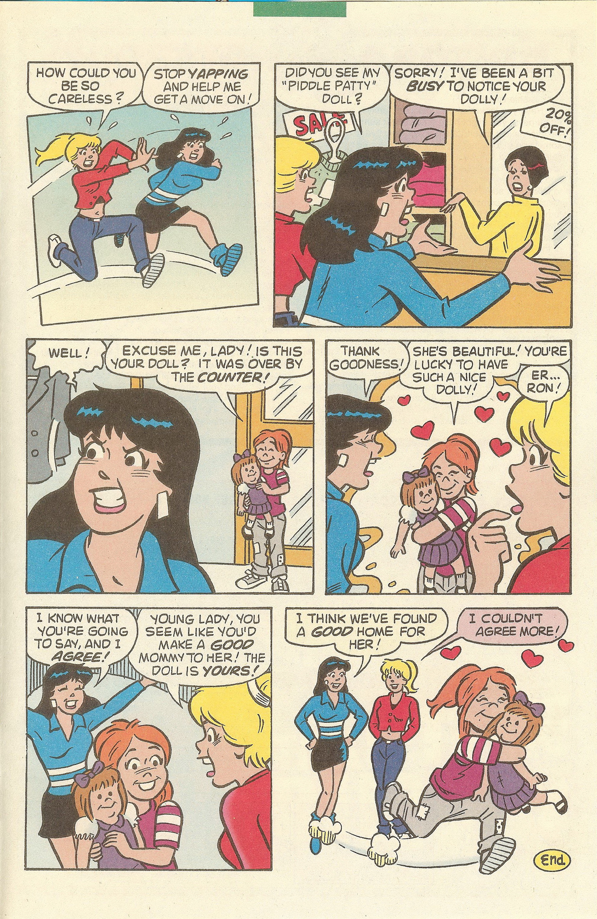 Read online Betty & Veronica Spectacular comic -  Issue #30 - 33