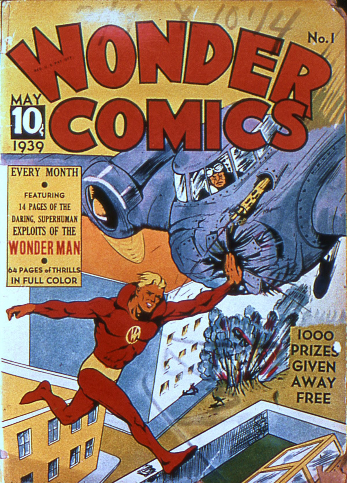 Read online Wonder Comics comic -  Issue #1 - 1