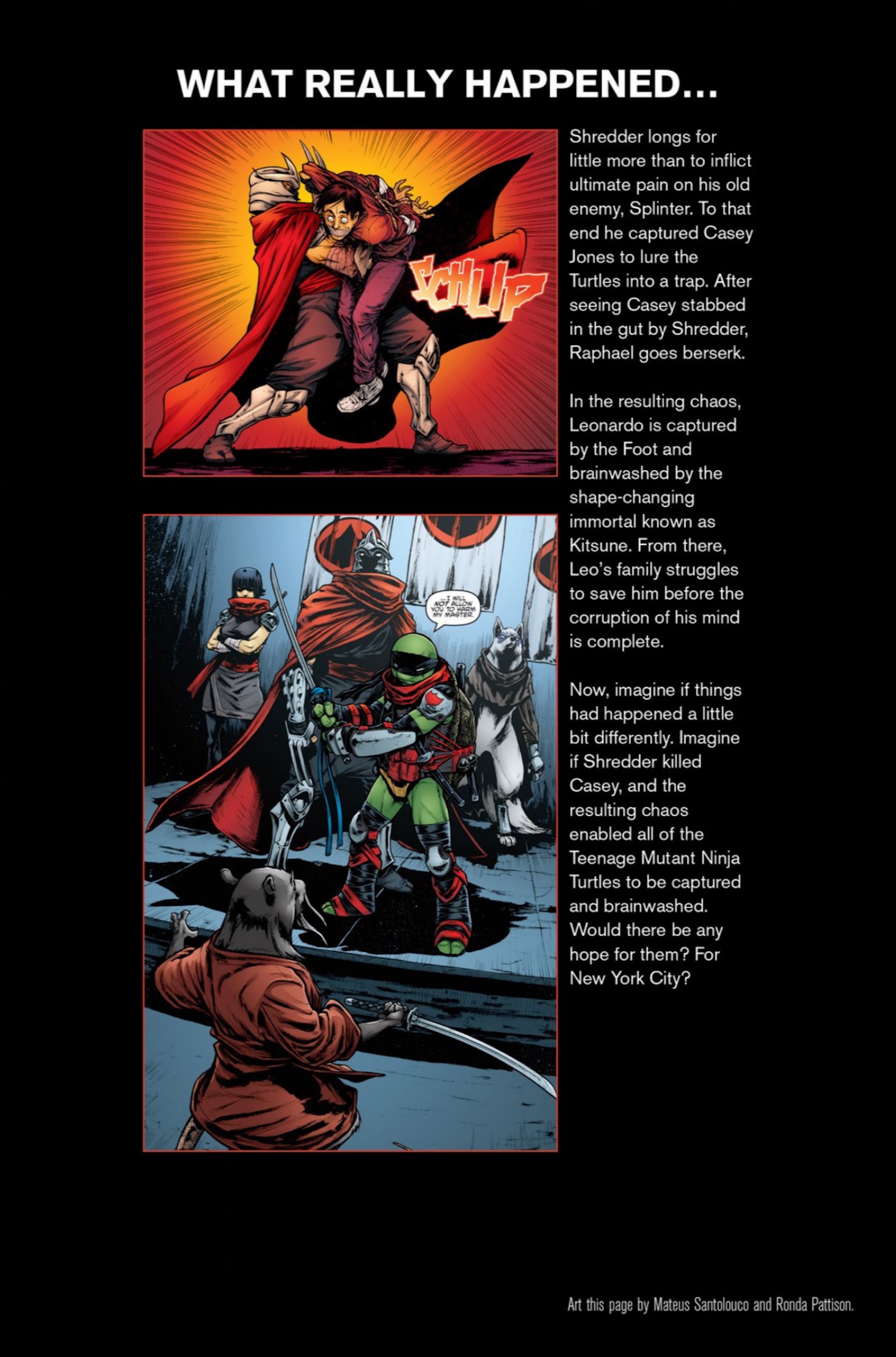 Read online Teenage Mutant Ninja Turtles Deviations comic -  Issue # Full - 2
