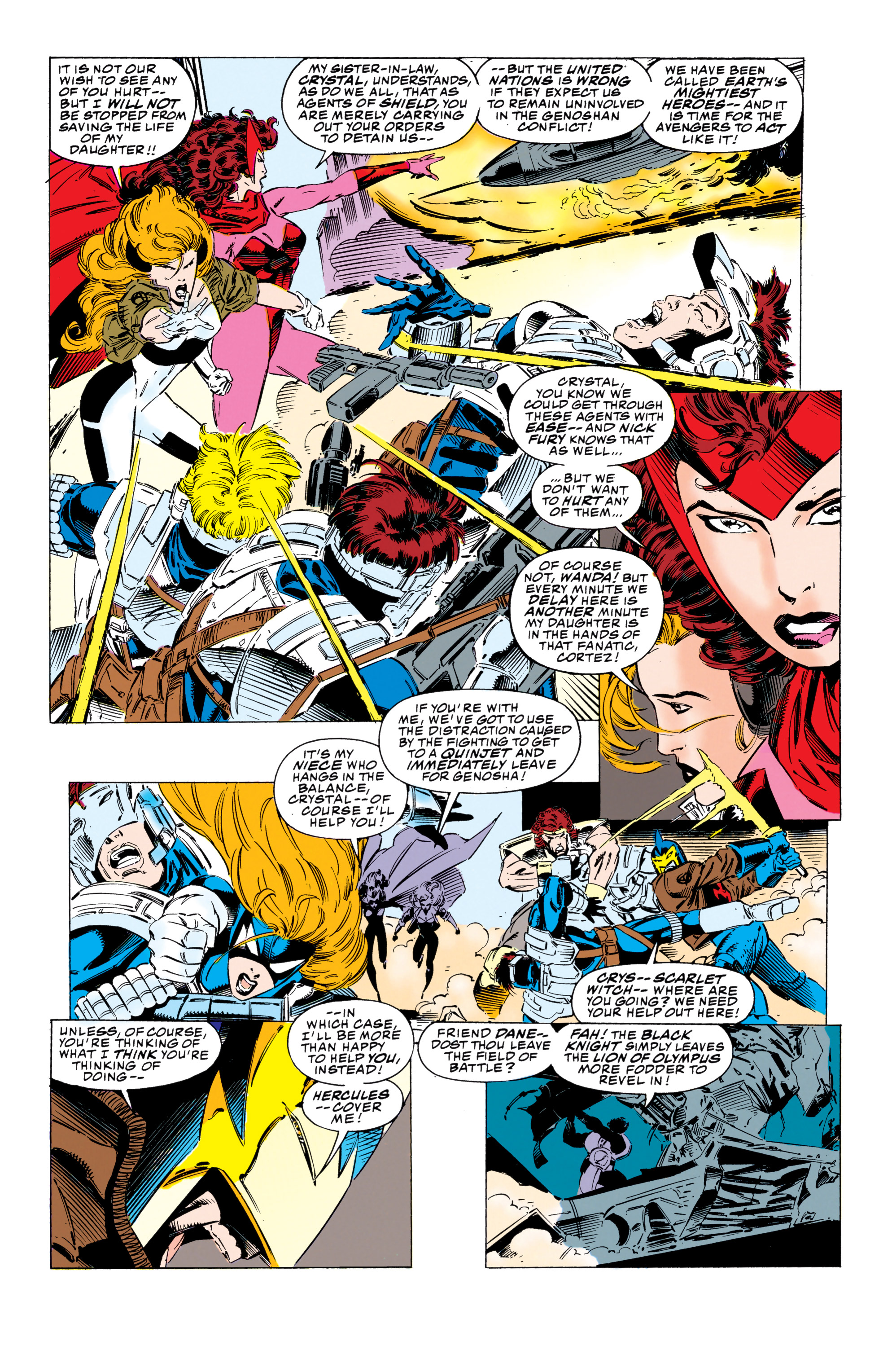 Read online Avengers: Avengers/X-Men - Bloodties comic -  Issue # TPB (Part 1) - 31