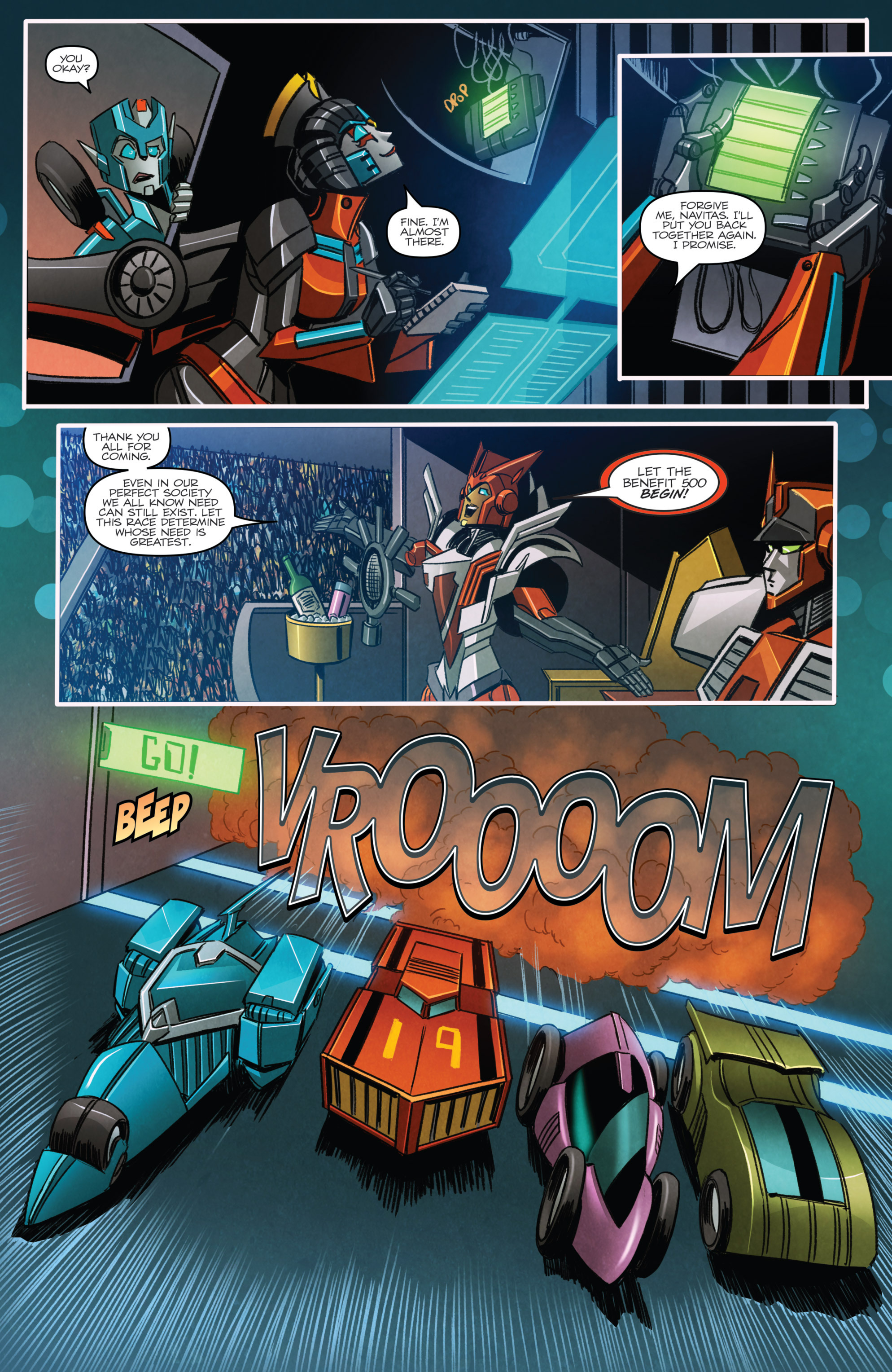 Read online The Transformers: Windblade (2015) comic -  Issue #5 - 19