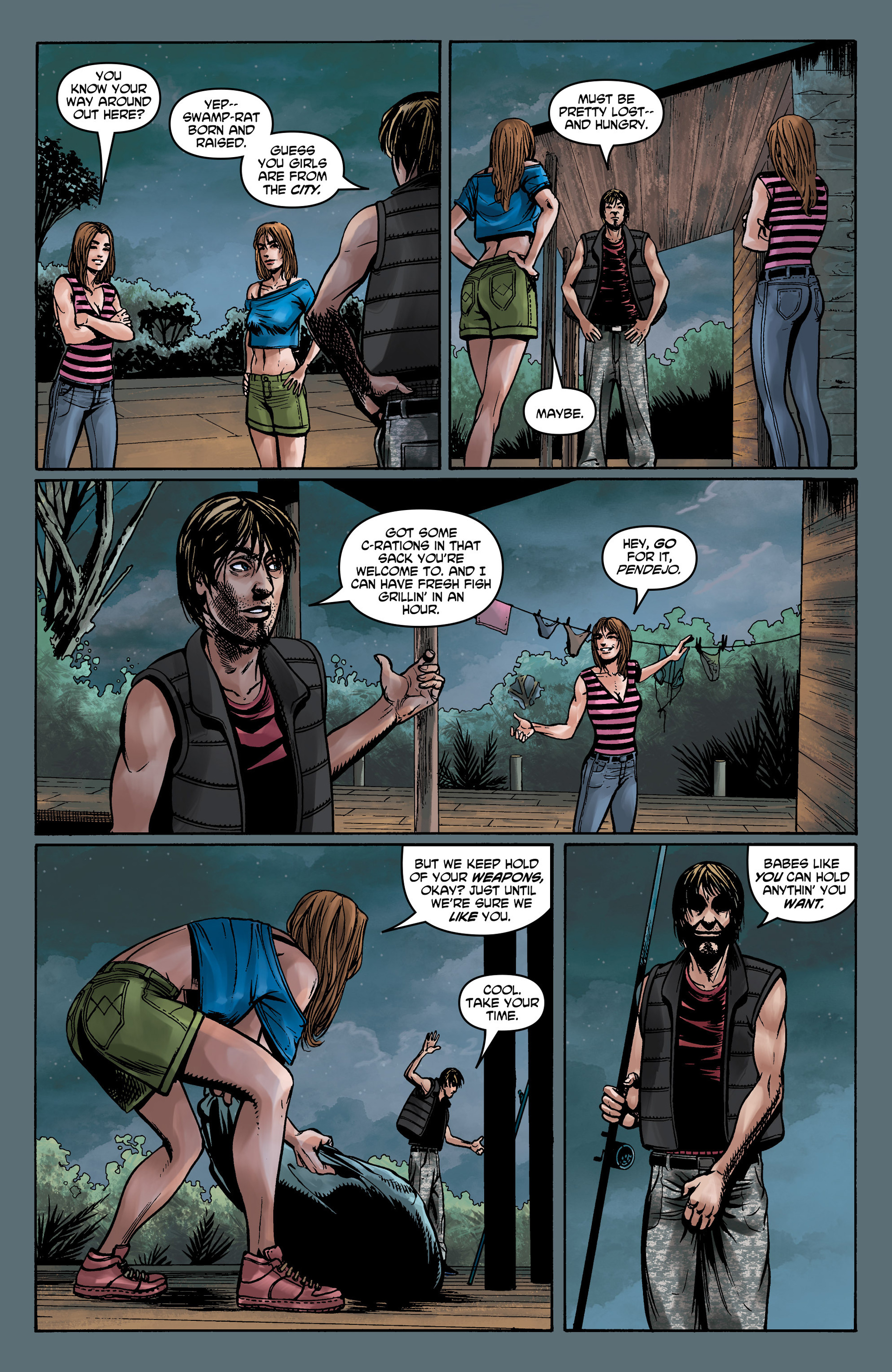 Read online Crossed: Badlands comic -  Issue #6 - 17