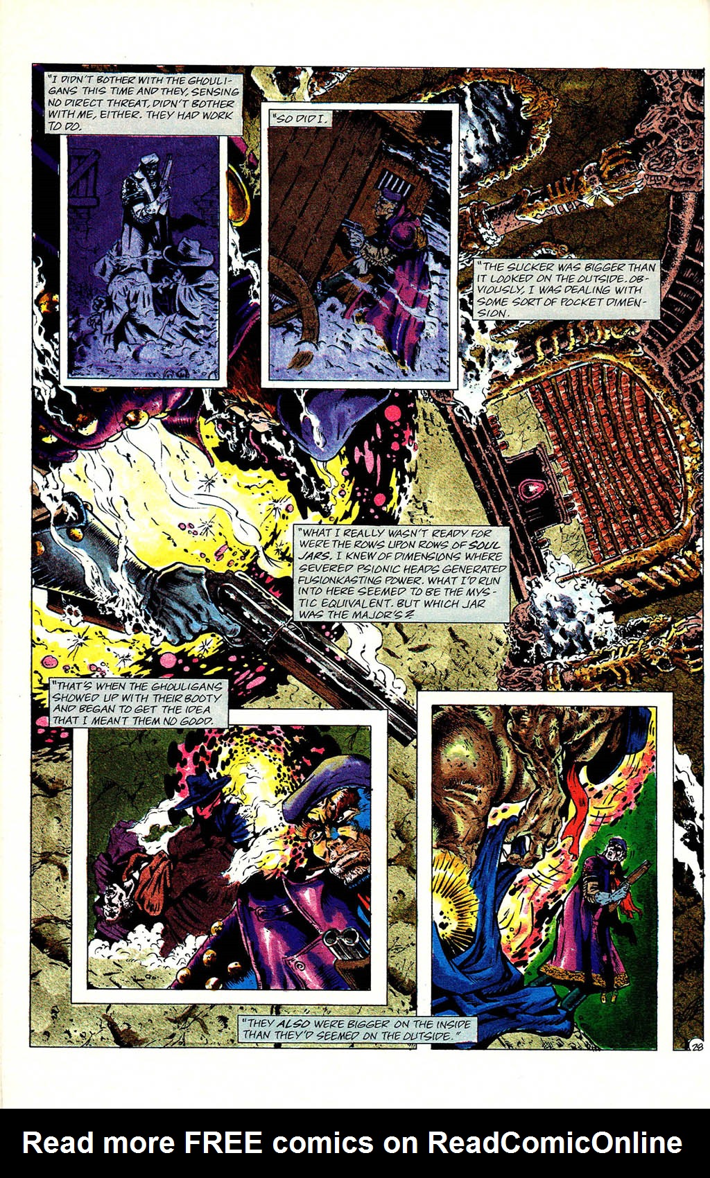 Read online Grimjack comic -  Issue #75 - 30