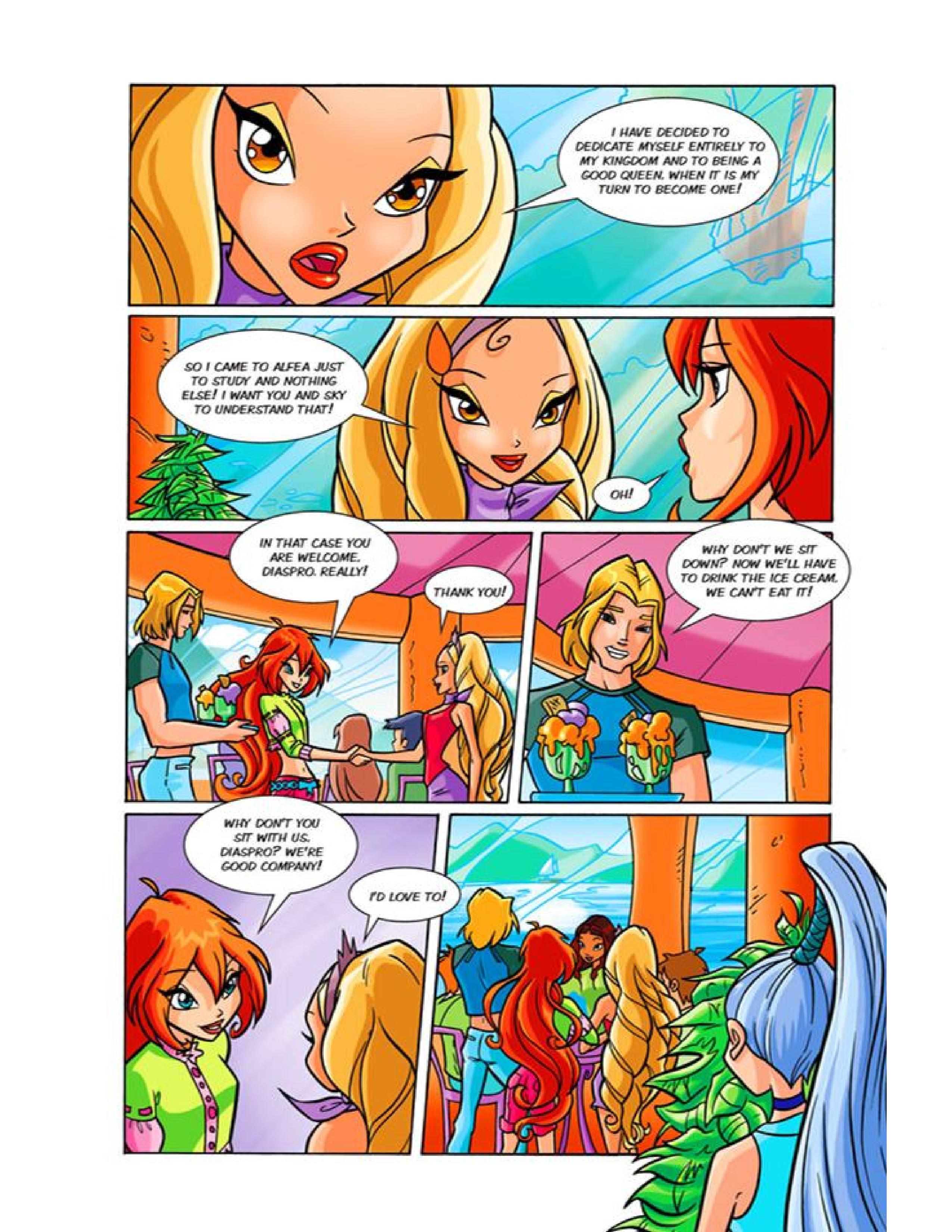 Read online Winx Club Comic comic -  Issue #31 - 16