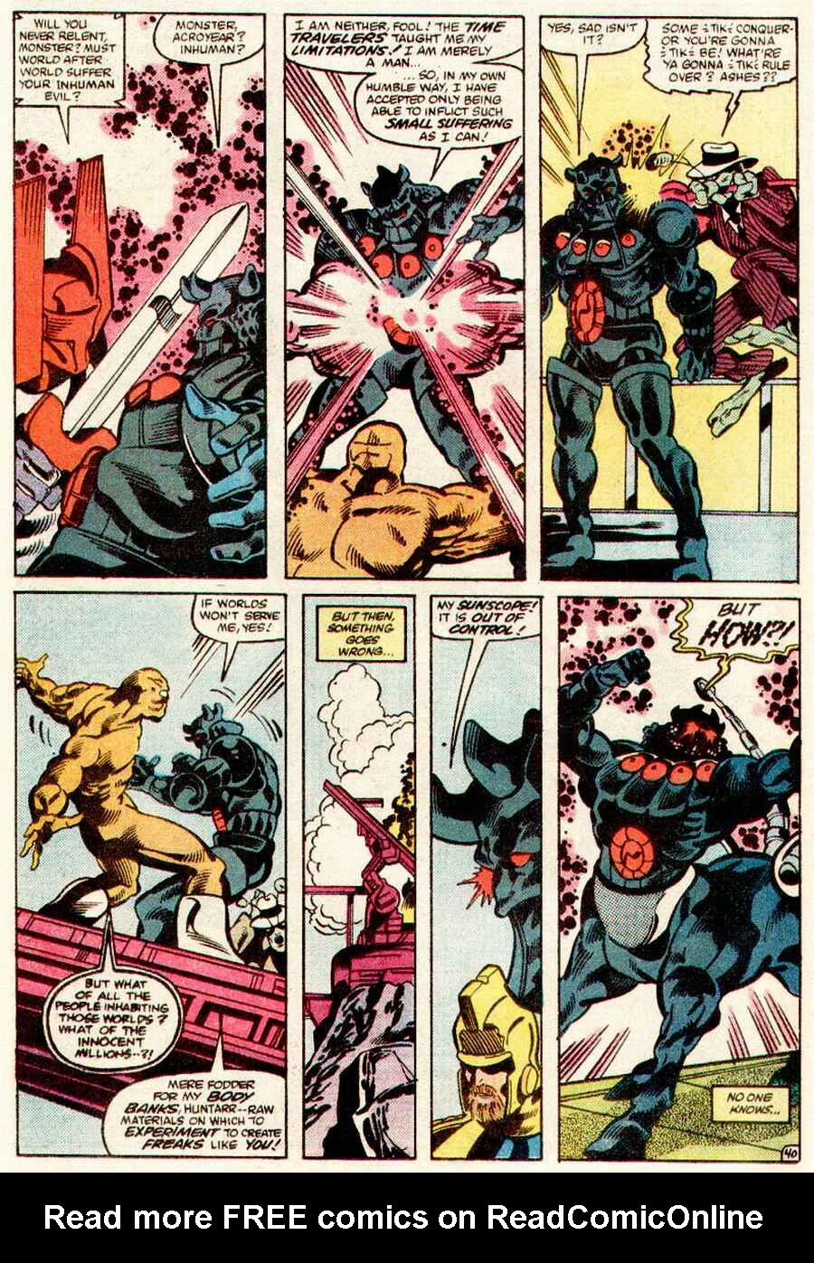 Read online Micronauts (1979) comic -  Issue #57 - 37
