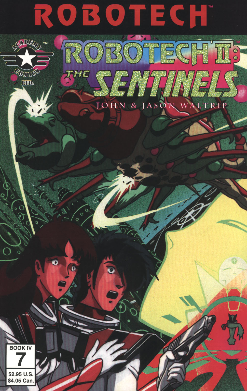 <{ $series->title }} issue Robotech II: The Sentinels Book 4 Issue #7 - Page 1