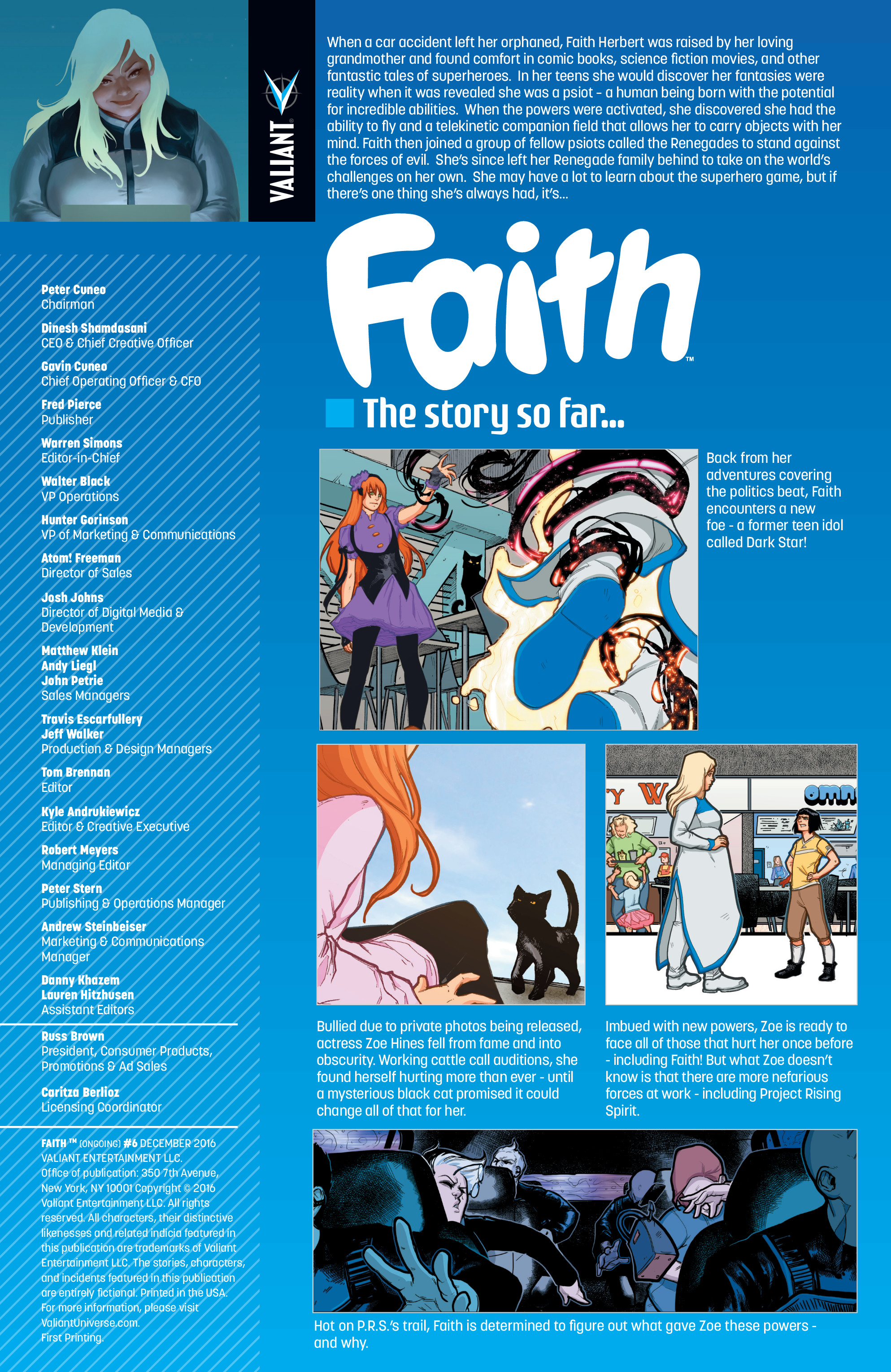 Read online Faith (II) comic -  Issue #6 - 2