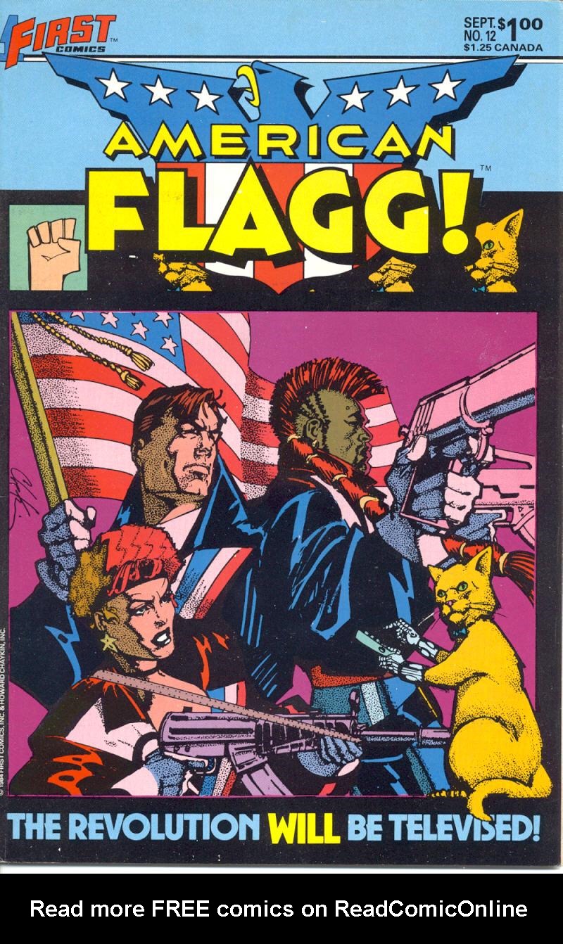 Read online American Flagg! comic -  Issue #12 - 1