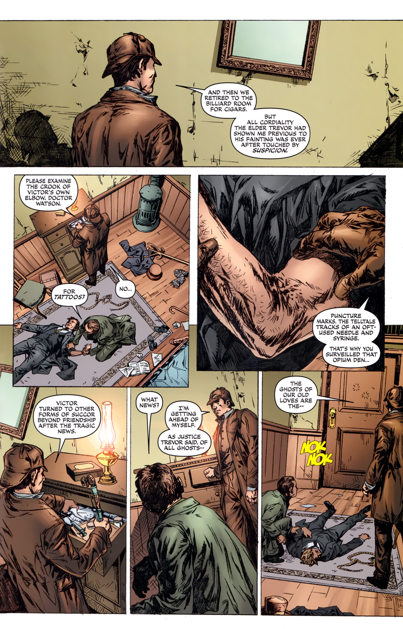 Read online Sherlock Holmes: Year One comic -  Issue #4 - 21