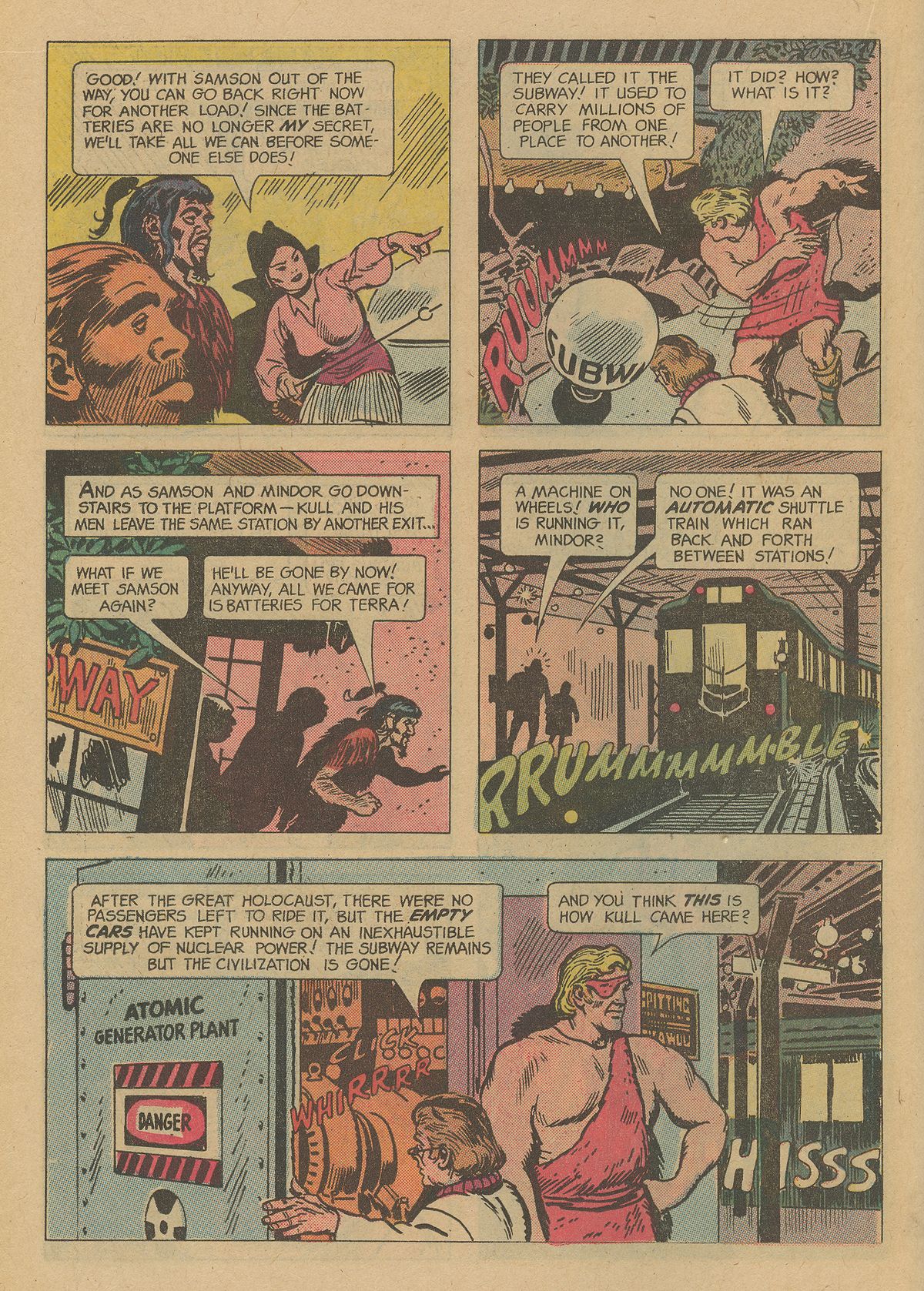 Read online Mighty Samson (1964) comic -  Issue #2 - 18