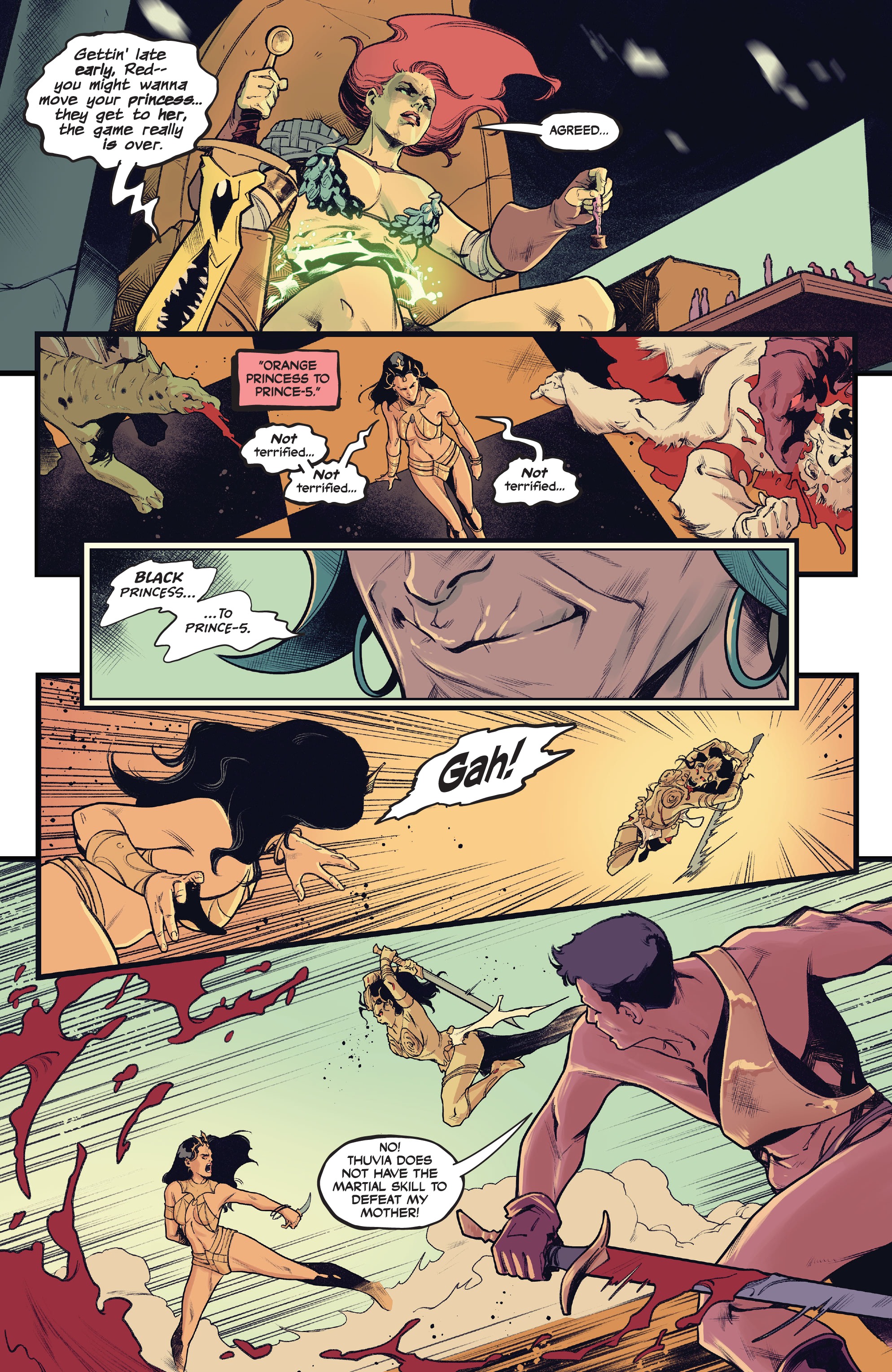 Read online Die!Namite Never Dies comic -  Issue #5 - 16