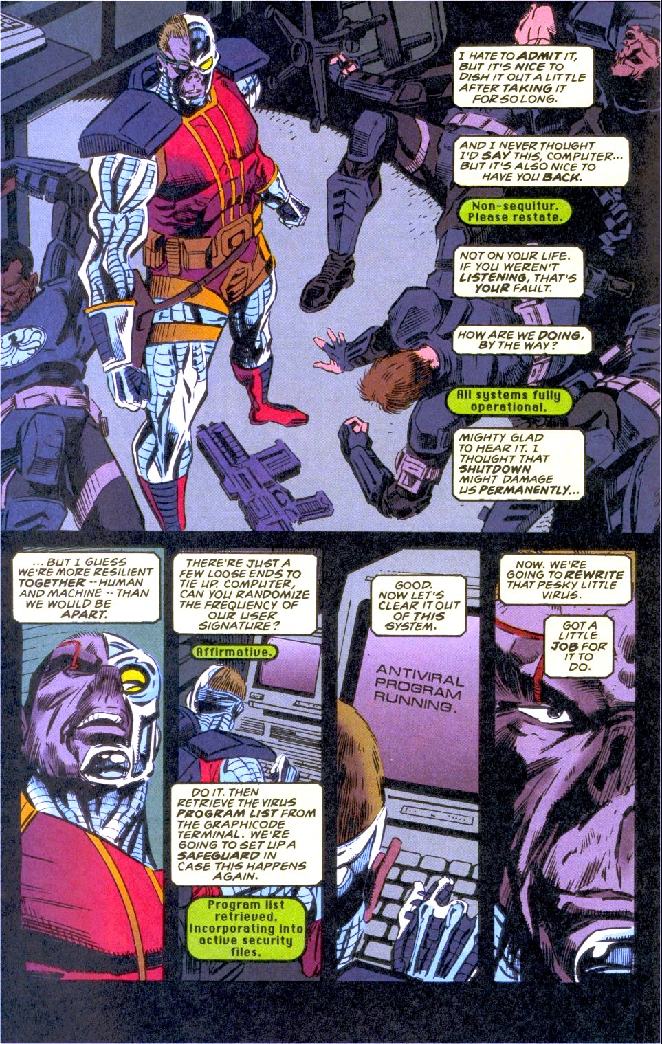 Read online Deathlok (1991) comic -  Issue #30 - 22